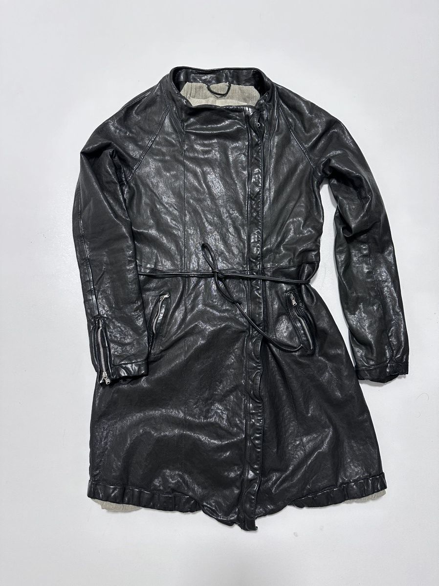 Giorgio Brato Giorgio Brato Leather Trench Coats Organic Edition Size 42 Size M / US 6-8 / IT 42-44 - 3 Thumbnail
