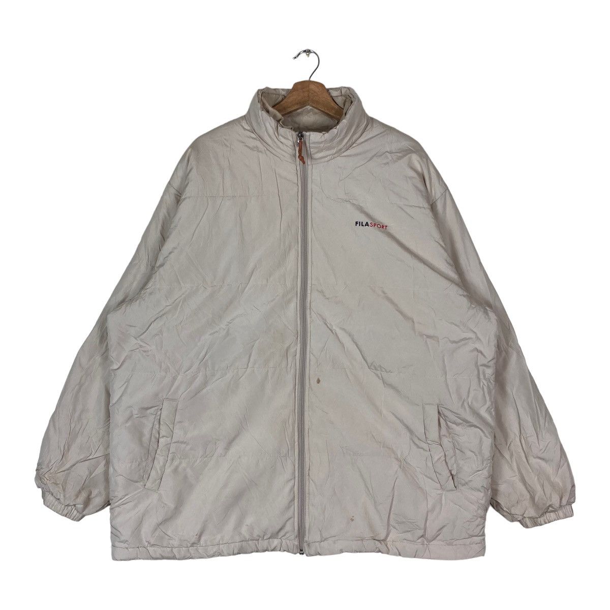 Fila Vintage Fila Sport Full Zipper Mini Logo Jacket Size US XXL / EU 58 / 5 - 1 Thumbnail