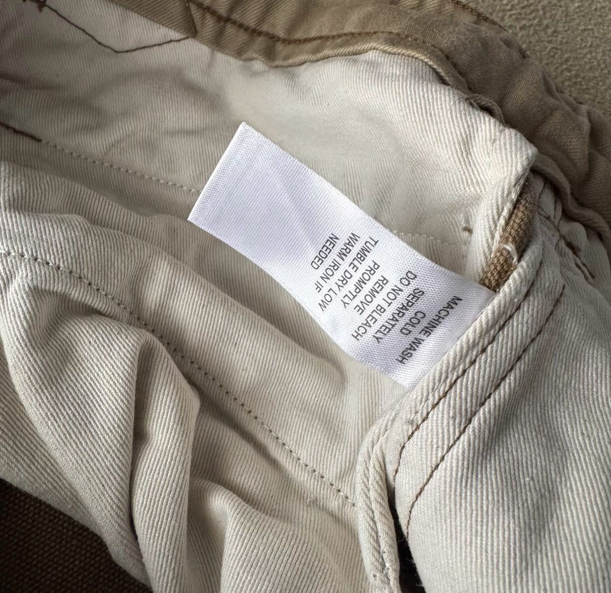 RRL Ralph Lauren RRL Ralph Lauren Double RL Heavy Canvas Cargo Pants K22 Size US 30 / EU 46 - 6 Thumbnail