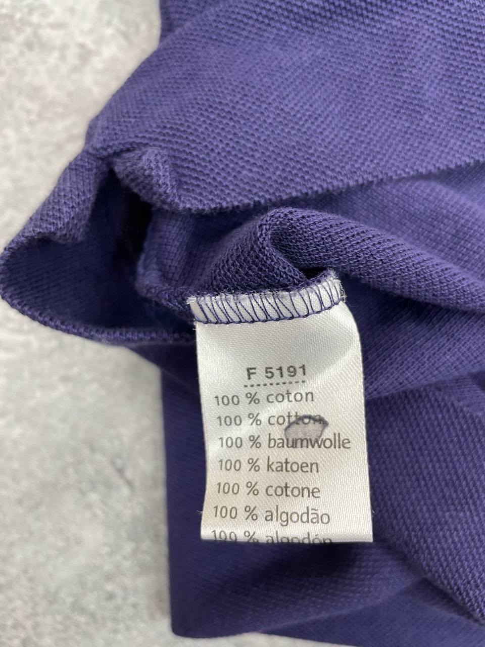 Lacoste Lacoste Men Cotton Polo Shirt Purple Slim Fit Size L Size US L / EU 52-54 / 3 - 5 Thumbnail