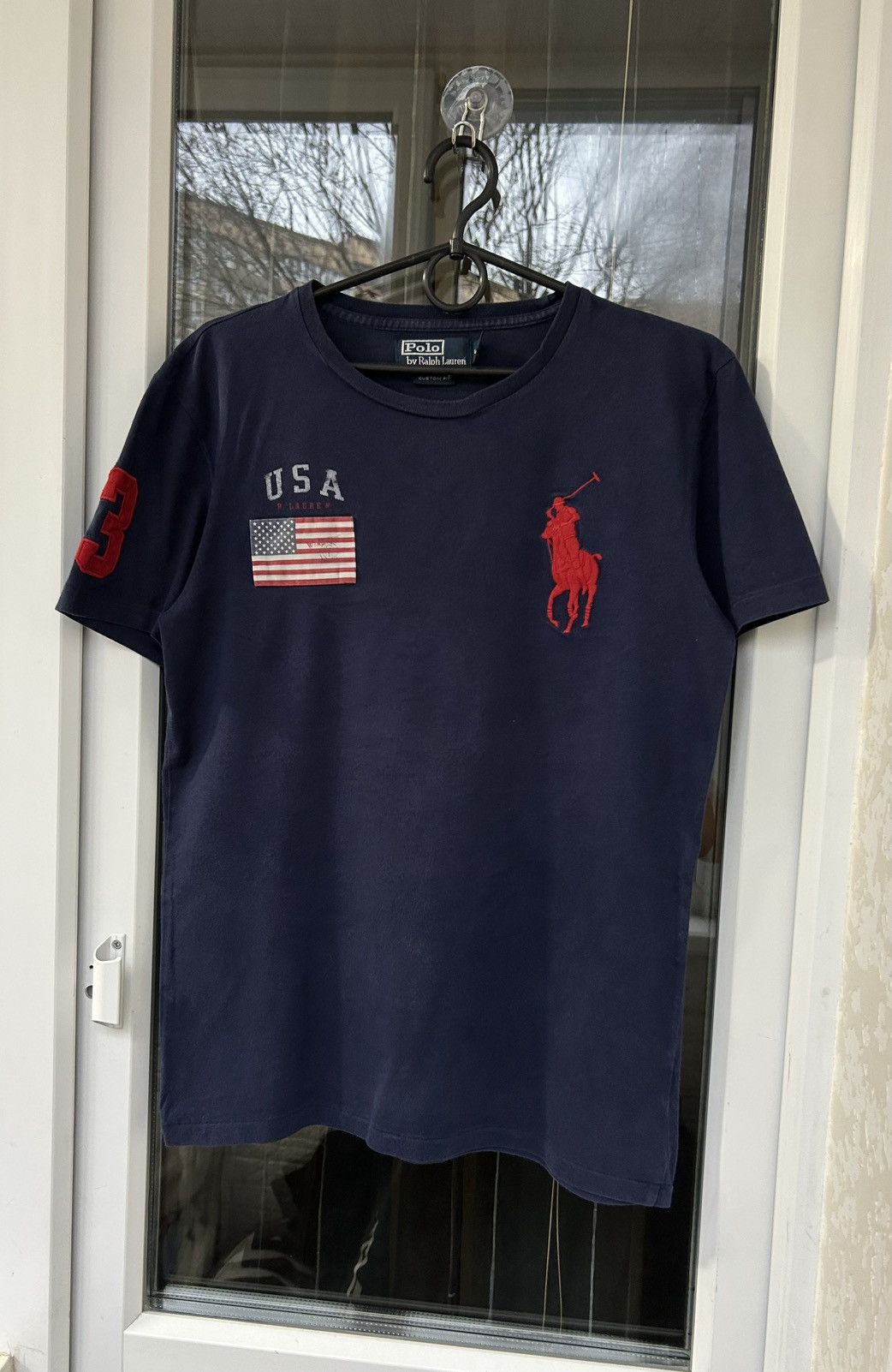 Polo Ralph Lauren × Vintage Vintage Polo Ralph Lauren Usa mens shirt size S Size US S / EU 44-46 / 1 - 1 Thumbnail