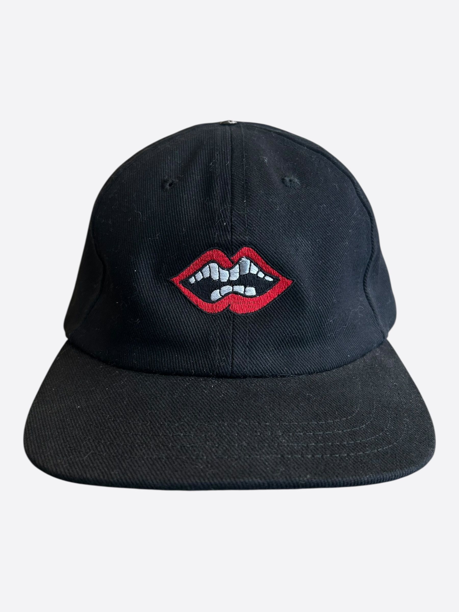 Chrome Hearts Chrome Hearts Matty Boy Black Embroidered Chomper Hat Size ONE SIZE - 1 Thumbnail