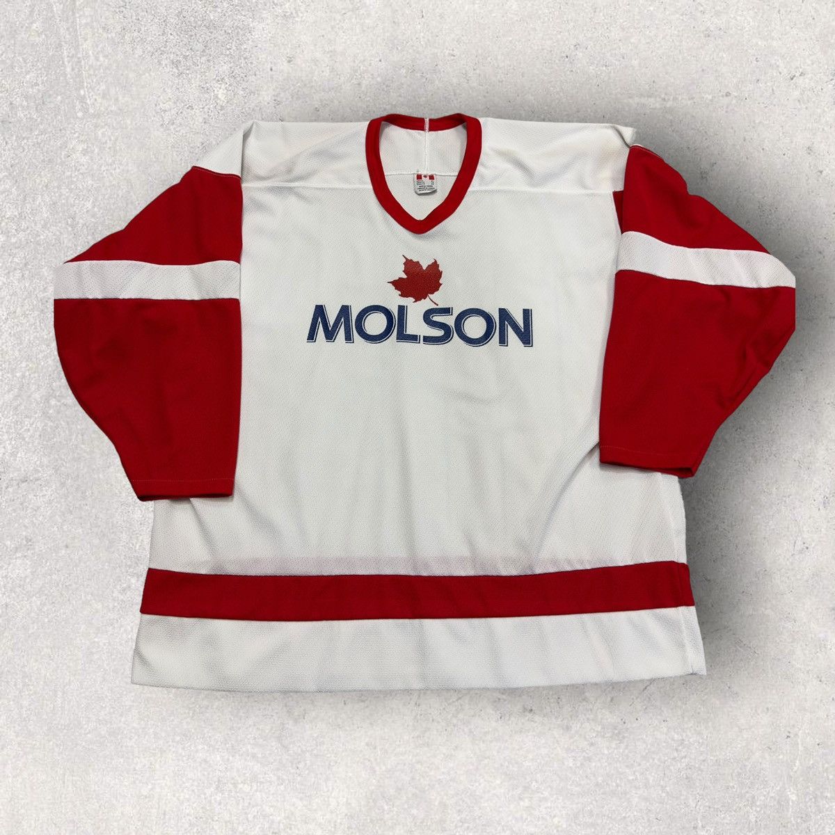 Vintage Molson hockey jersey
