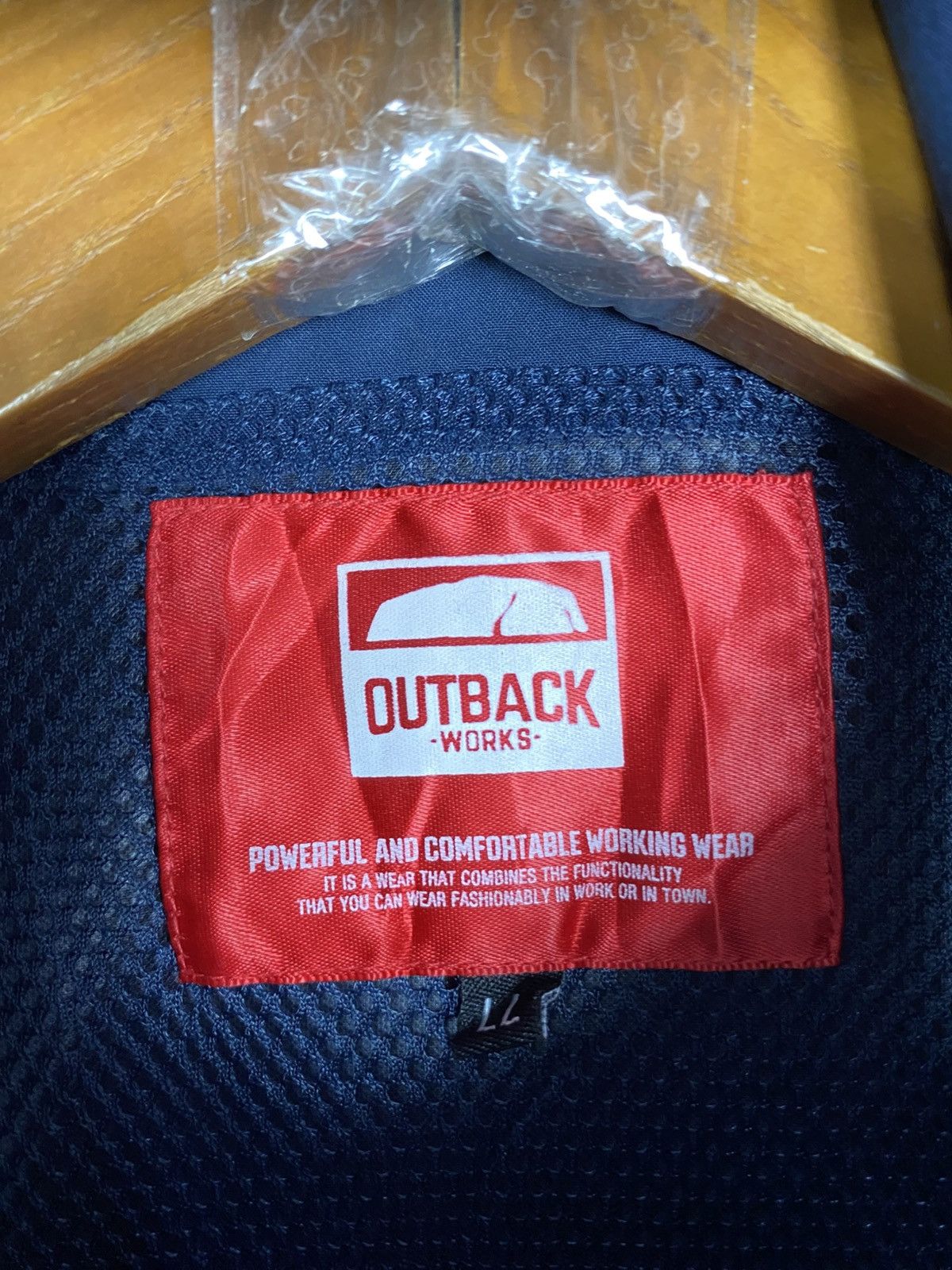 Japanese Brand Rare‼️ Outback Works Hoodie Jacket Size US L / EU 52-54 / 3 - 5 Thumbnail