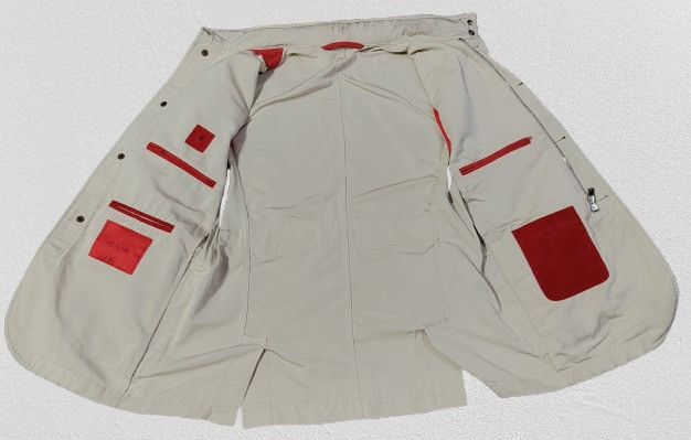 Isaia ISAIA NAPOLI Beige Field Jacket Size S / US 4 / IT 40 - 7 Thumbnail