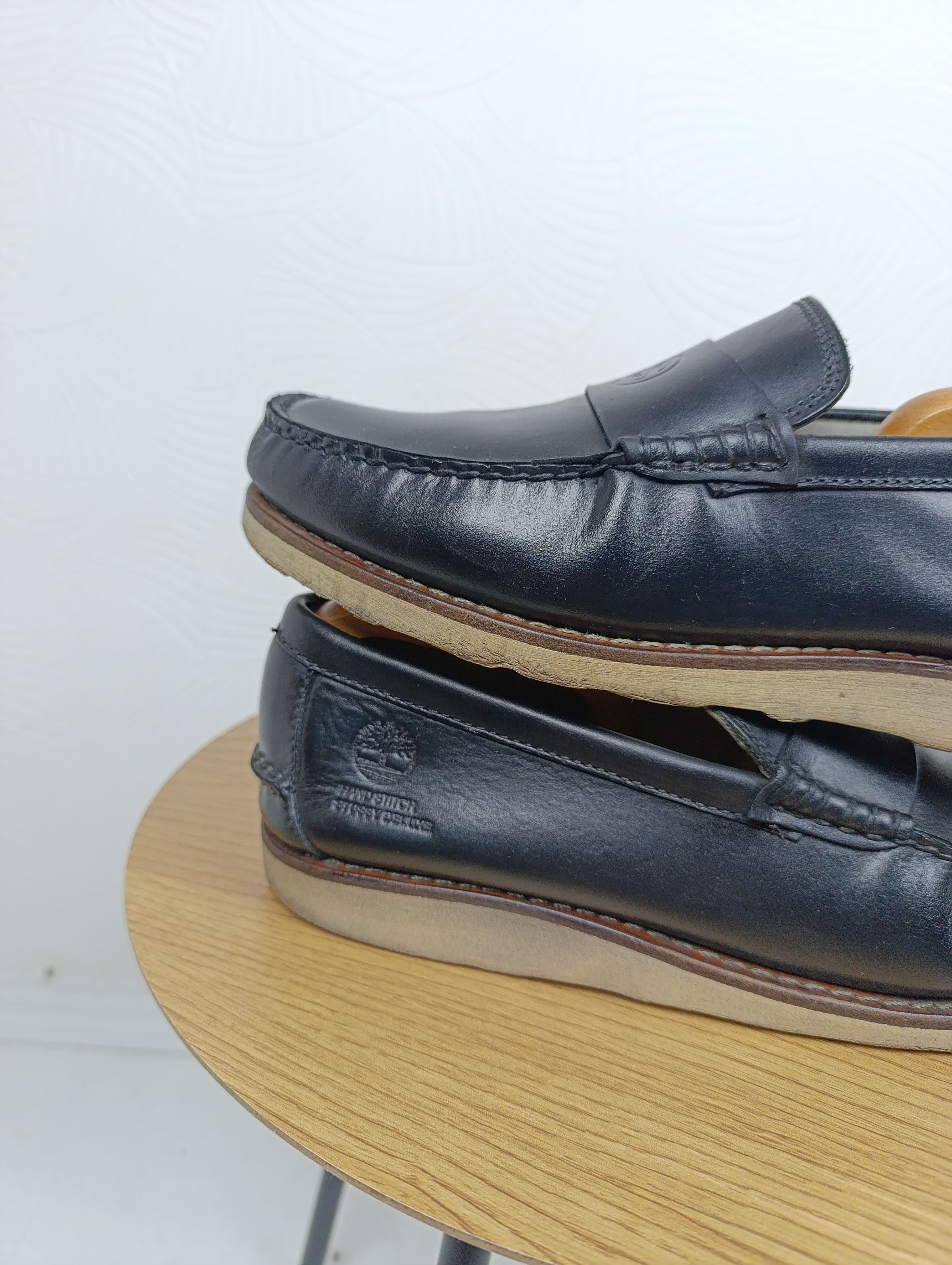 Stussy × Timberland TIMBERLAND×STUSSY DELUXE LEATHER LOAFER BLACK Size US 10 / EU 43 - 6 Thumbnail