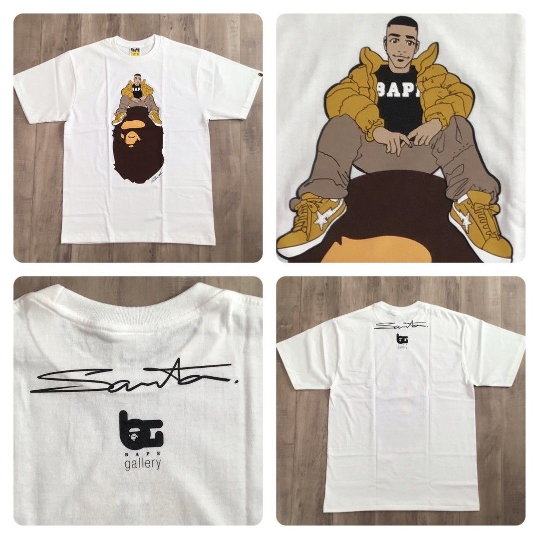 Bape BAPE × Inoue Santa BAPE GALLERY ART T-shirt a bathing ape Size US XL / EU 56 / 4 - 1 Thumbnail