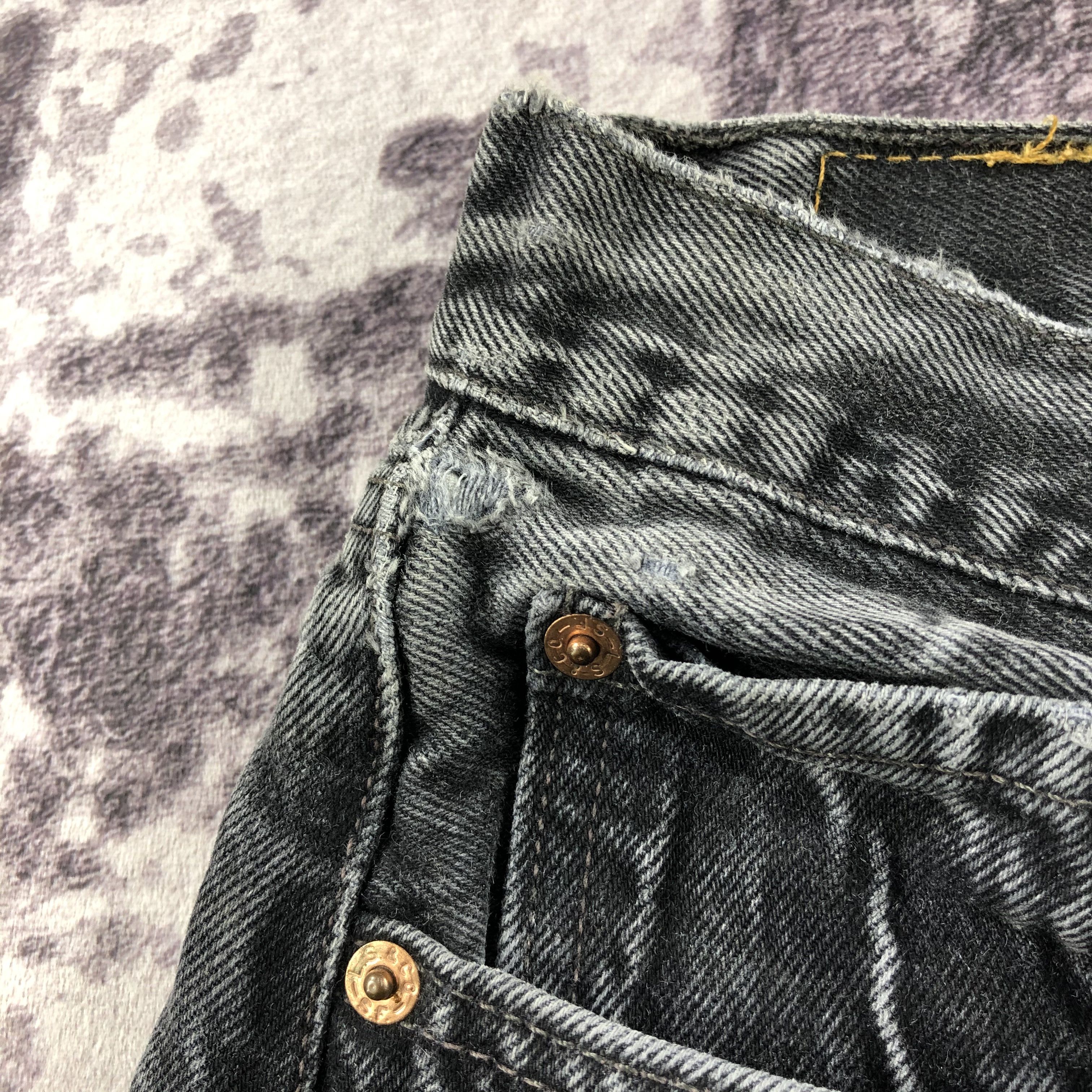 Levi's × Vintage 90s Vintage Levis 501 Earth Tone Jeans-JM2357 Size US 35 - 12 Thumbnail