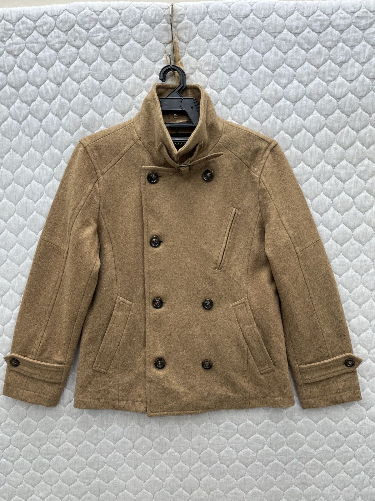 Archive 00's PPFM Eco Fur Mods Coat 00s PPFM Fur Hood Black Glossy