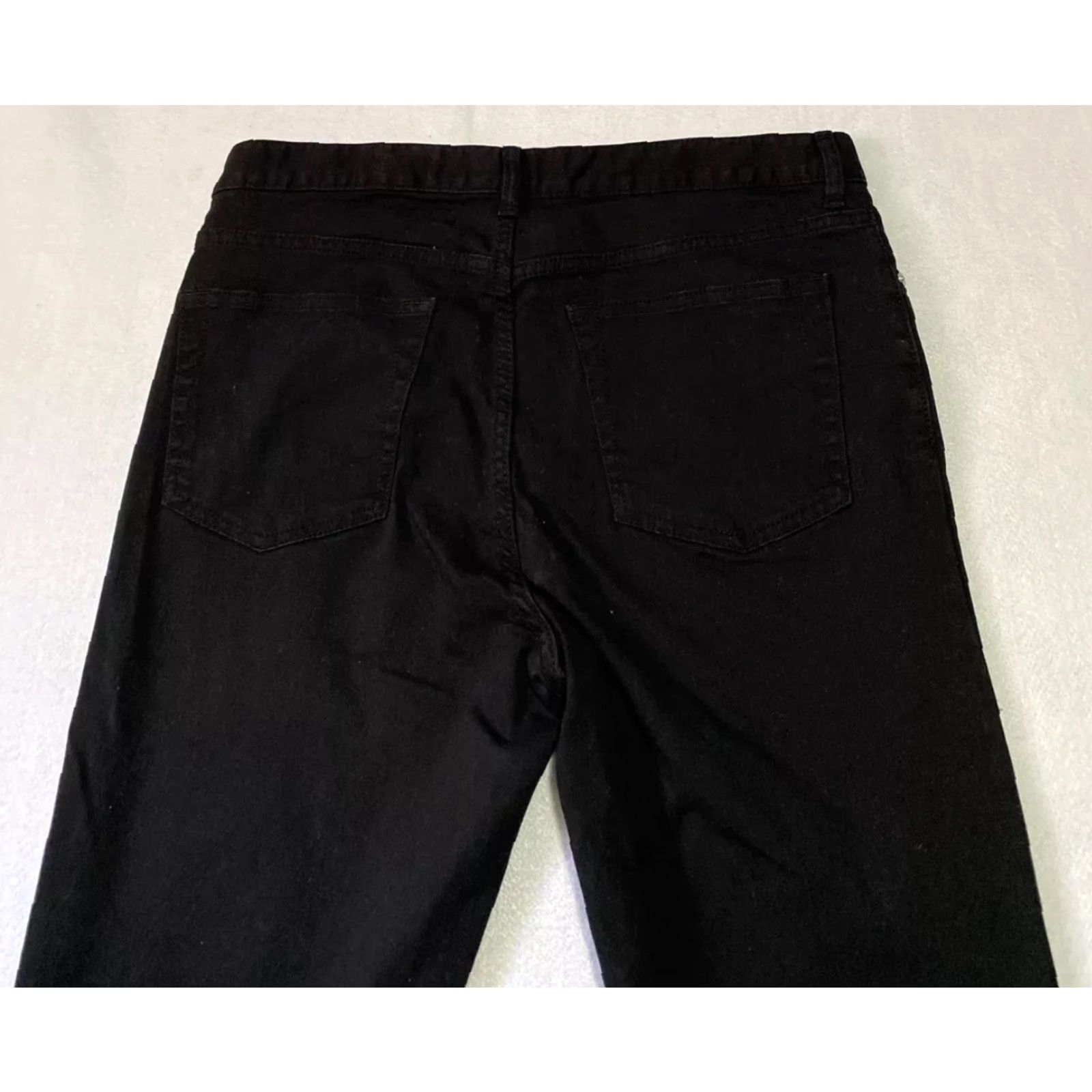 H&M H&M Jeans Men Slim 31x31 Black Denim Low Waist Stretch 5-Pocket Modern Modern Mens Skinny Inseam 31 Button Zipper Belt Loops Cotton Blend Denim Jeans Size US 31 - 7 Thumbnail