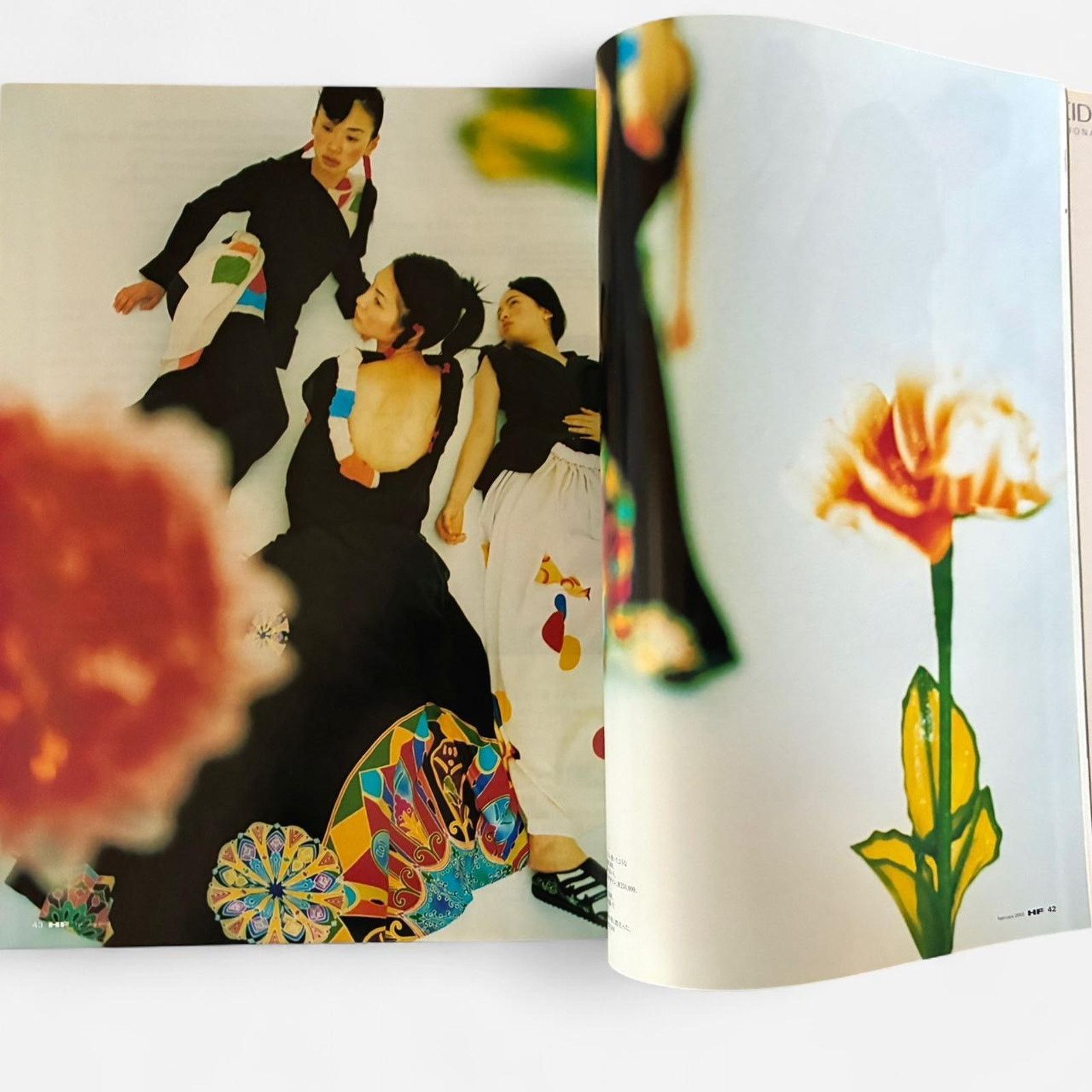 Japanese Brand × Vintage × Yohji Yamamoto Yohji Yamamoto High Fashion magazine WORLD COLLECTIONS 2002 Size ONE SIZE - 3 Thumbnail