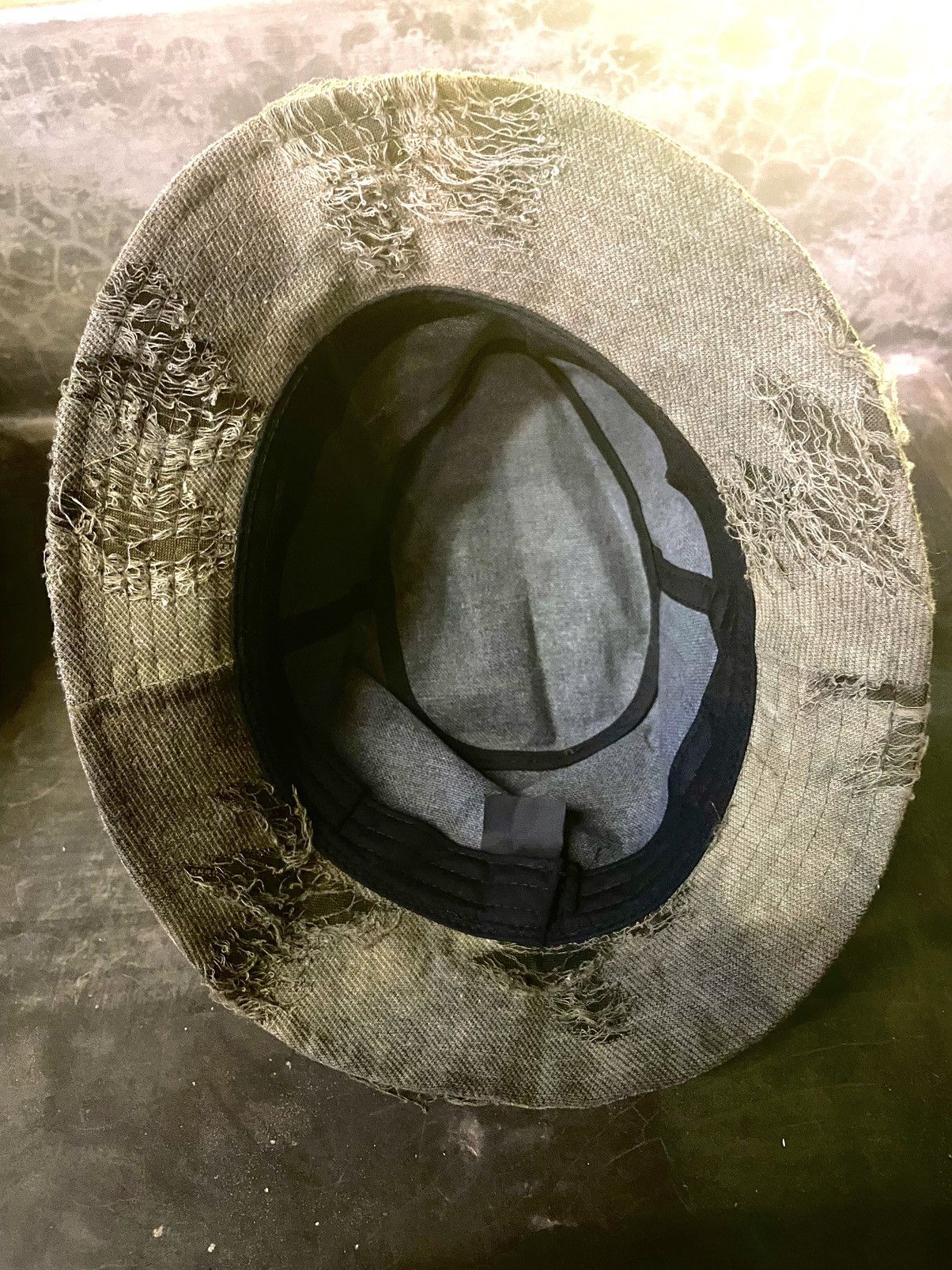 Japanese Brand × Vintage Japanes brand ditsetressed crazy bucket hat inspired kapital Size ONE SIZE - 6 Thumbnail