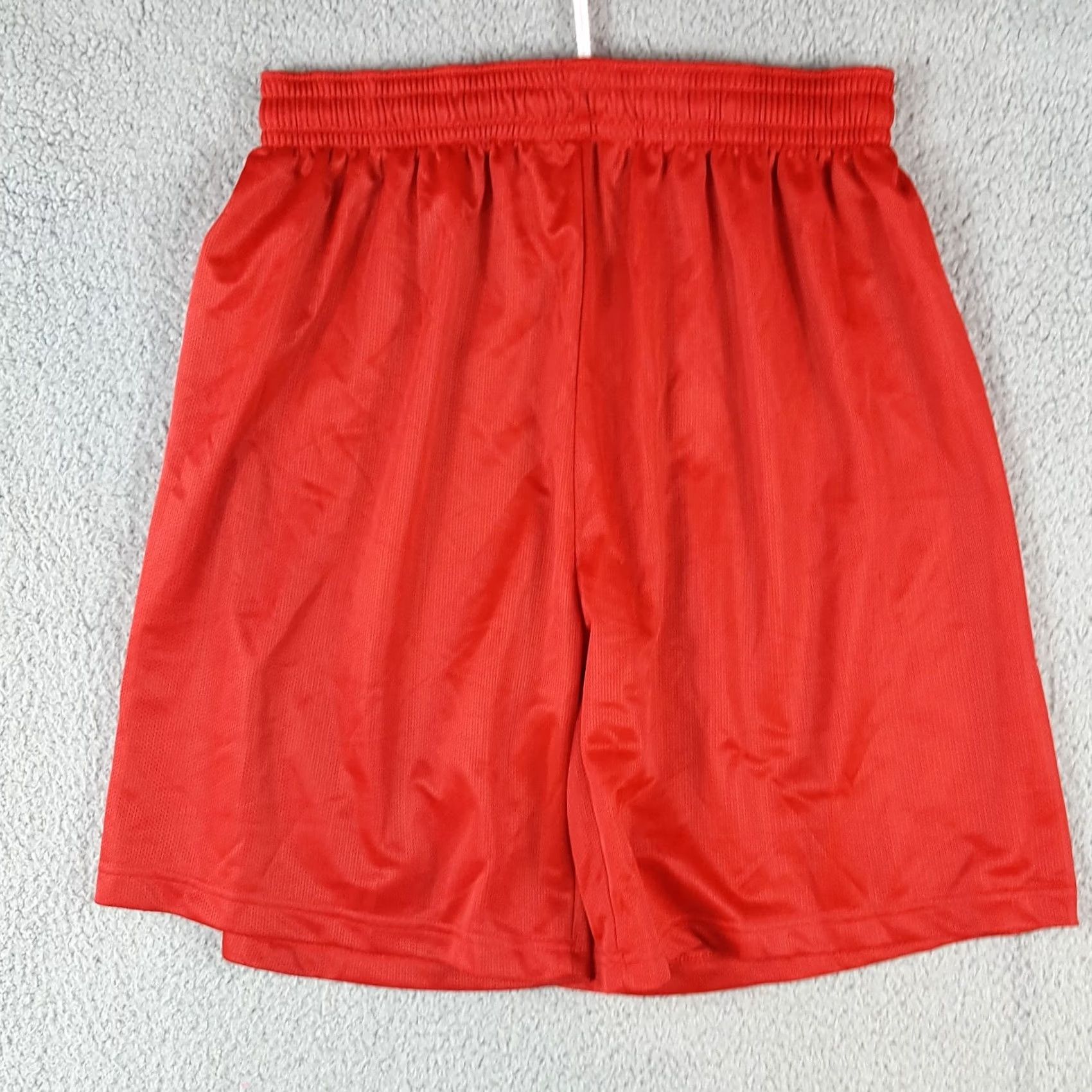 Vintage VINTAGE Basketball Shorts Men's XL Red Retro Drawstring Gym Workout Size US 36 / EU 52 - 2 Thumbnail