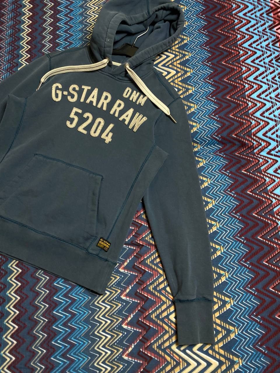 G-Star 🦂VNTG G-STAR Raw Washed Zip Up Hoodie with Rivets Size US S / EU 44-46 / 1 - 6 Thumbnail