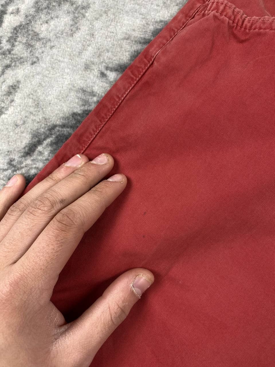 Stone Island Vintage Stone Island Denim Pants 90s Men Size 46 Red Size US 30 / EU 46 - 12 Thumbnail