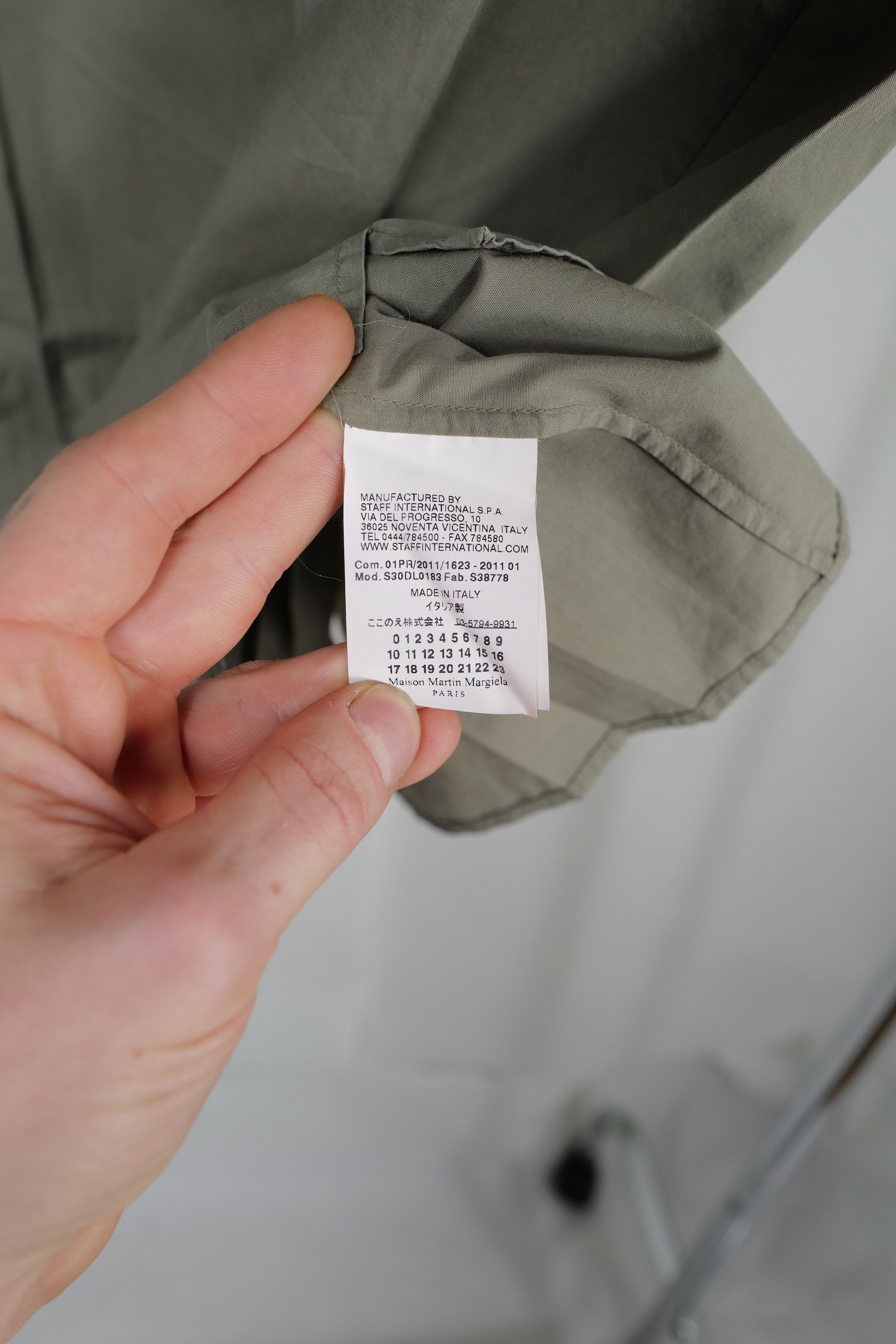 Maison Margiela MAISON MARGIELA Button Up Shirt Size US S / EU 44-46 / 1 - 15 Thumbnail
