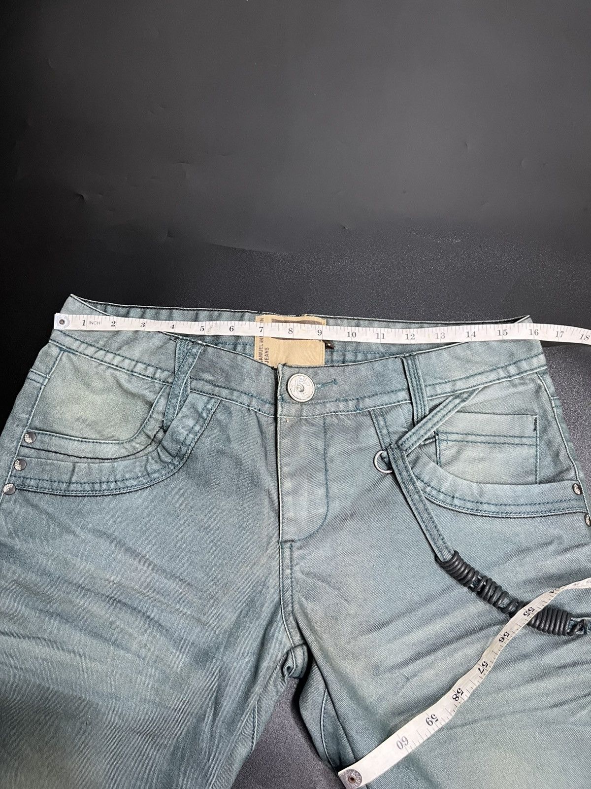 If Six Was Nine × Japanese Brand × Le Grande Bleu (L.G.B.) Japanese Samuel And Kevin Flared Jeans Size US 30 / EU 46 - 10 Thumbnail