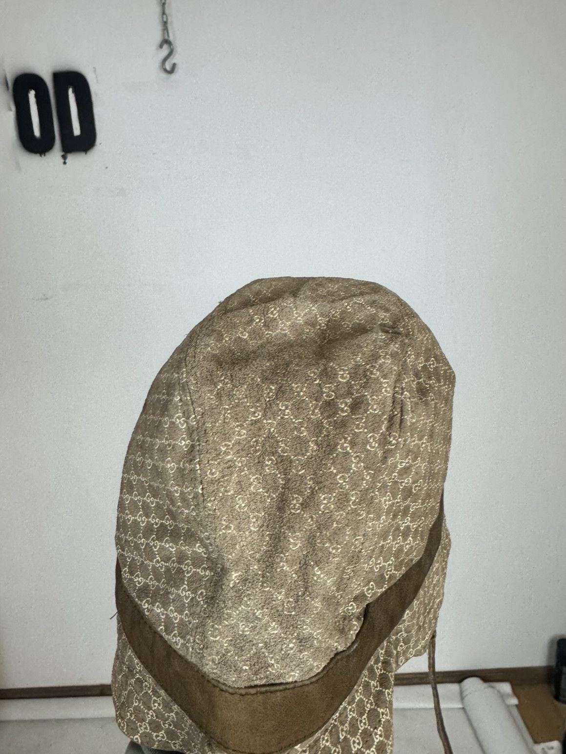 Gucci Gucci Vintage Monogram Bucket Hat Leather Size M Kids Size ONE SIZE - 9 Thumbnail