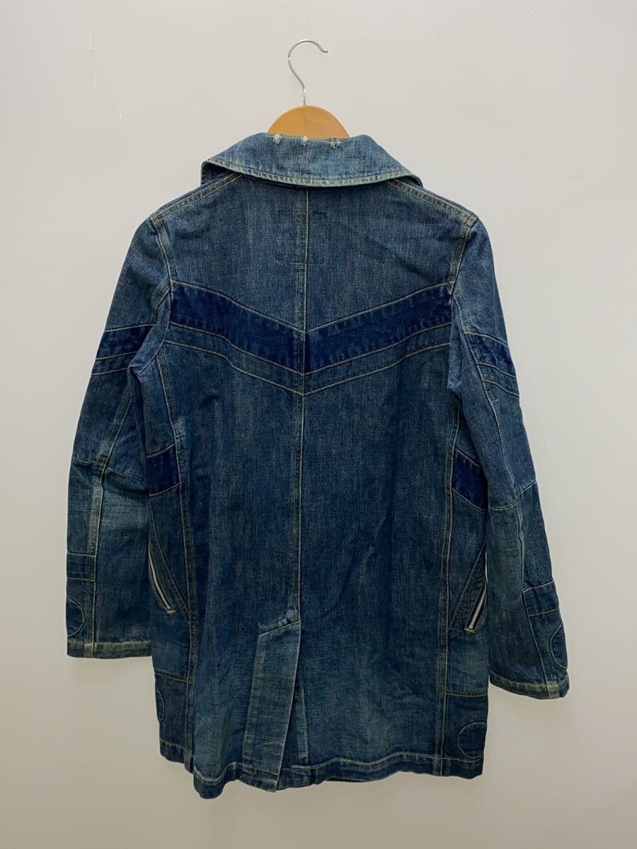 Number (N)ine AW01 "DAVF" Reconstructed Denim Coat Size US M / EU 48-50 / 2 - 2 Thumbnail
