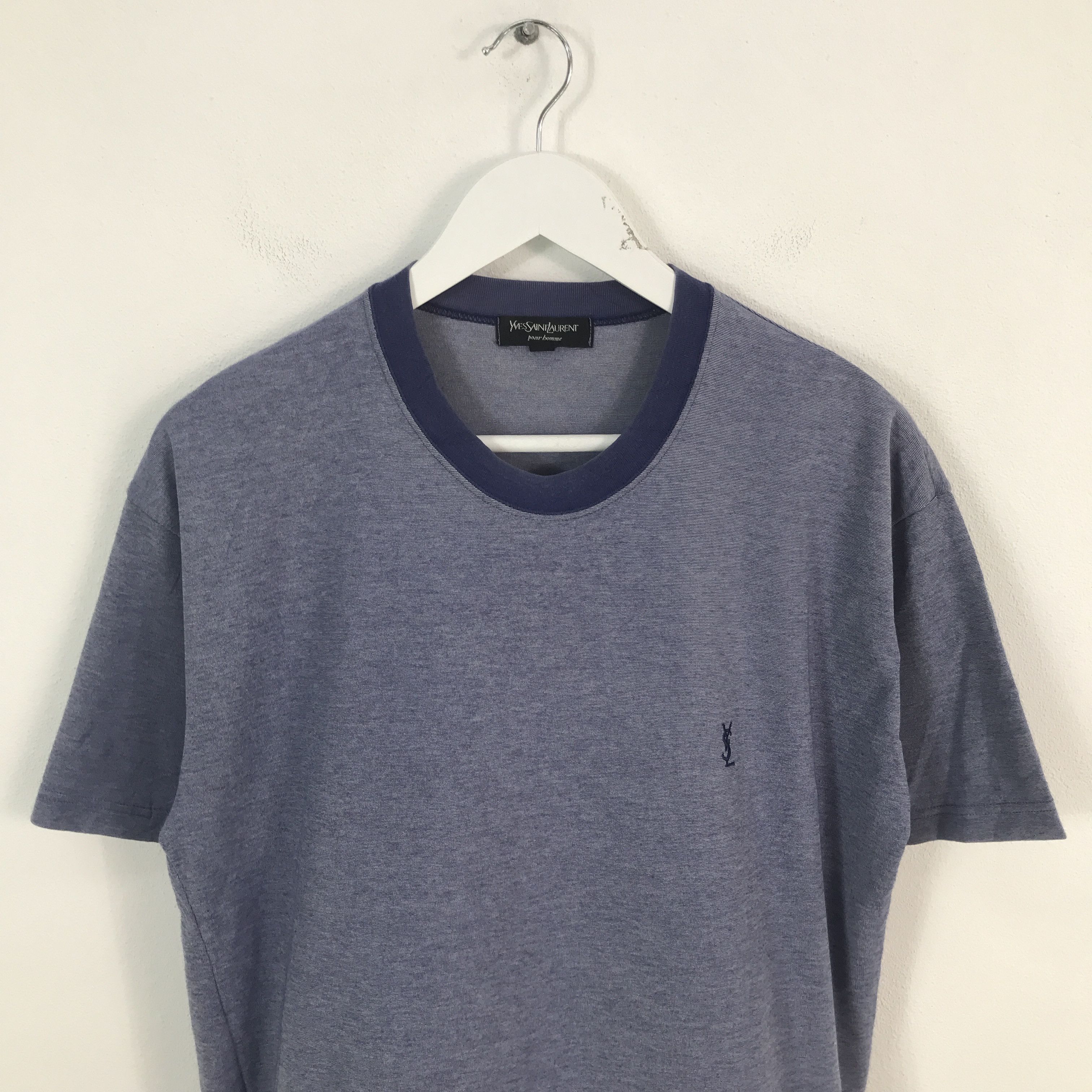 Designer × Yves Saint Laurent Rare Yves Saint Laurent T-shirt Size US L / EU 52-54 / 3 - 2 Thumbnail