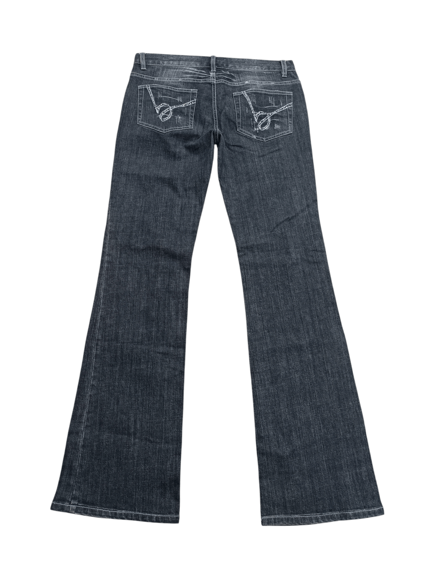 Japanese Brand Flare Low Rise Boot Cut Bebe Jeans Size US 32 / EU 48 - 12 Thumbnail
