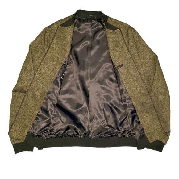 Topman Topman Textured Zip Bomber Jacket Coat 46 Size US XXL / EU 58 / 5 - 4 Thumbnail