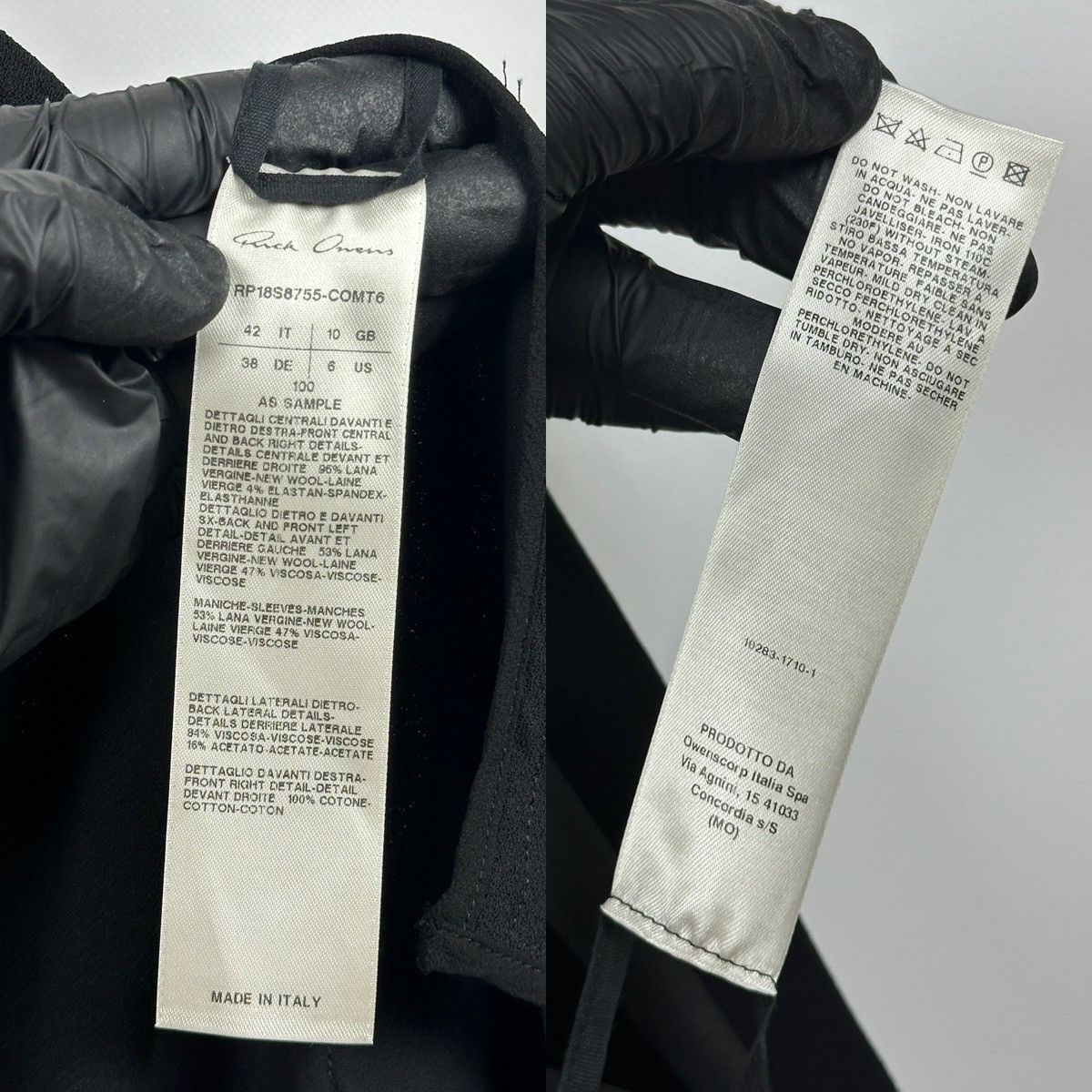 Rick Owens Rick Owens “Dirt” Lido Pea Jacket Size M / US 6-8 / IT 42-44 - 23 Thumbnail