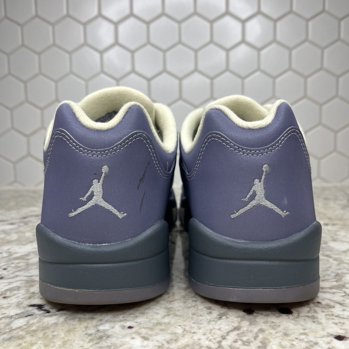 Jordan Brand Size 10.5W/9M- Jordan 5 Retro Low Indigo Haze W Clean W/Box Size US 10.5 / IT 40.5 - 8 Thumbnail