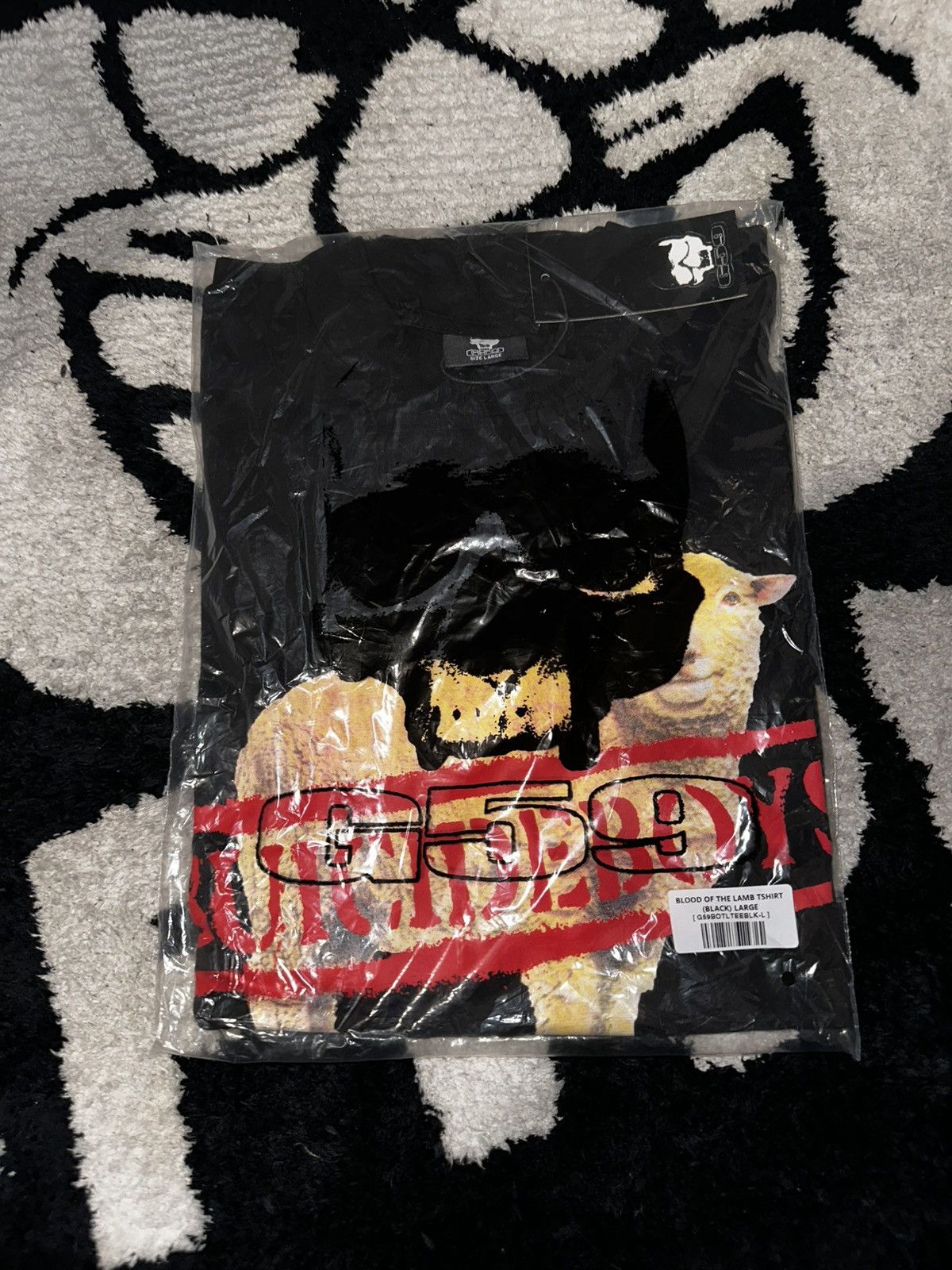 G59 Records G59 Blood of the Lamb Tee (Black) Size US L / EU 52-54 / 3 - 2 Thumbnail