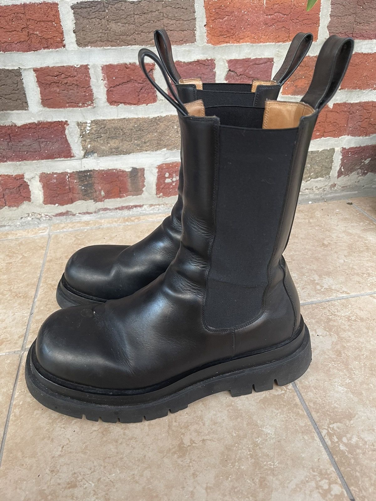 Bottega Veneta Bottega Veneta lug boots size 42 Size US 9 / EU 42 - 3 Thumbnail