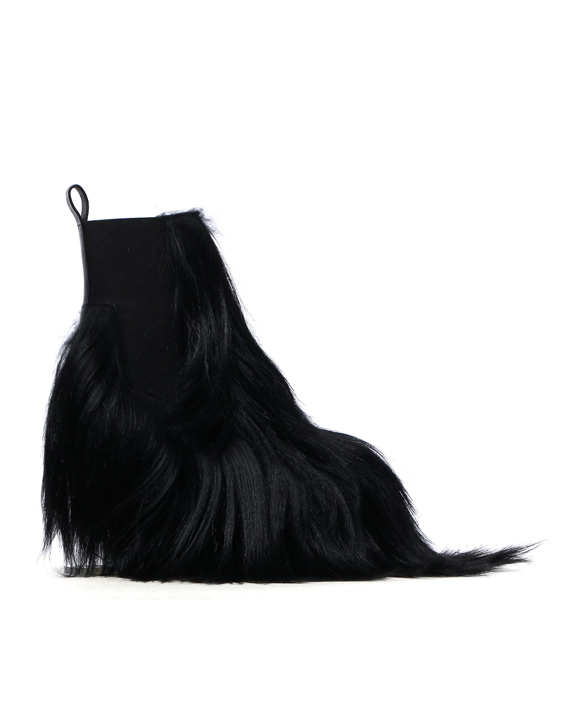 Rick Owens × Rick Owens Drkshdw Rick Owens Pony hair kiss heels