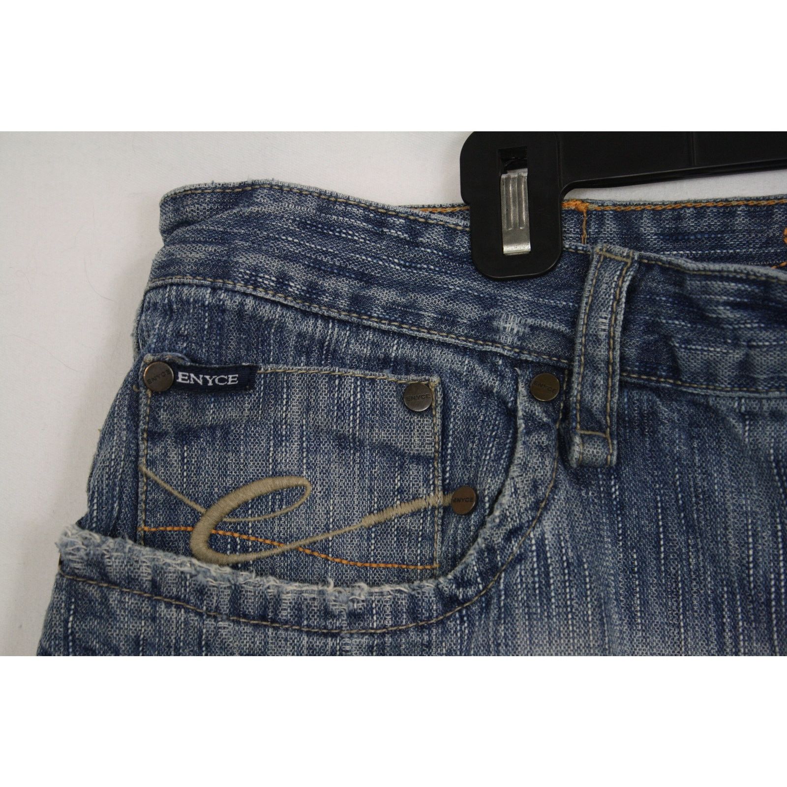 Enyce × Vintage Y2K Enyce Jeans 44x32 Baggy Wide Leg Embroidered Hip Hop Size US 44 / EU 60 - 10 Thumbnail