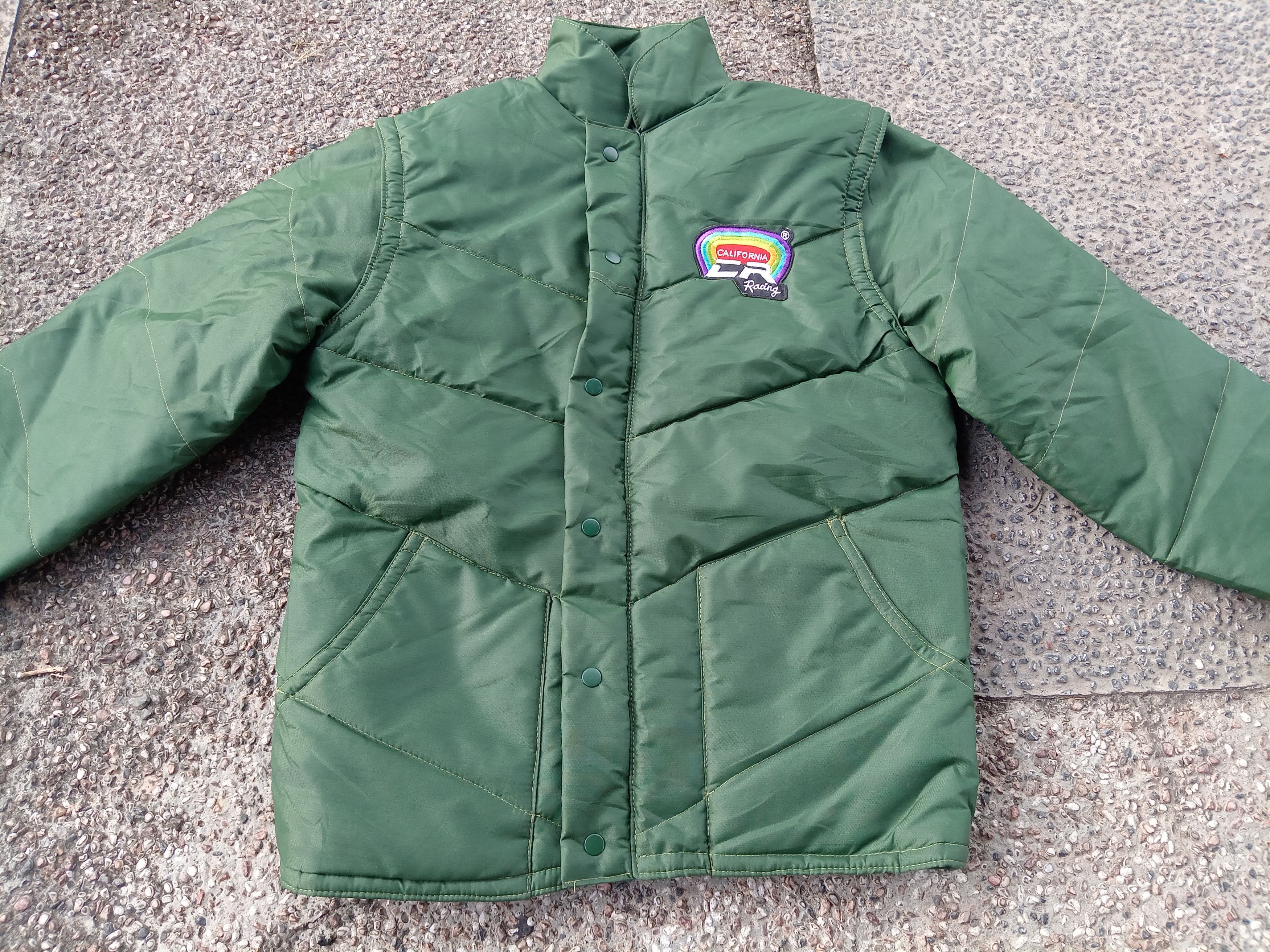 Vintage bomber jacket california racing Size US L / EU 52-54 / 3 - 1 Thumbnail