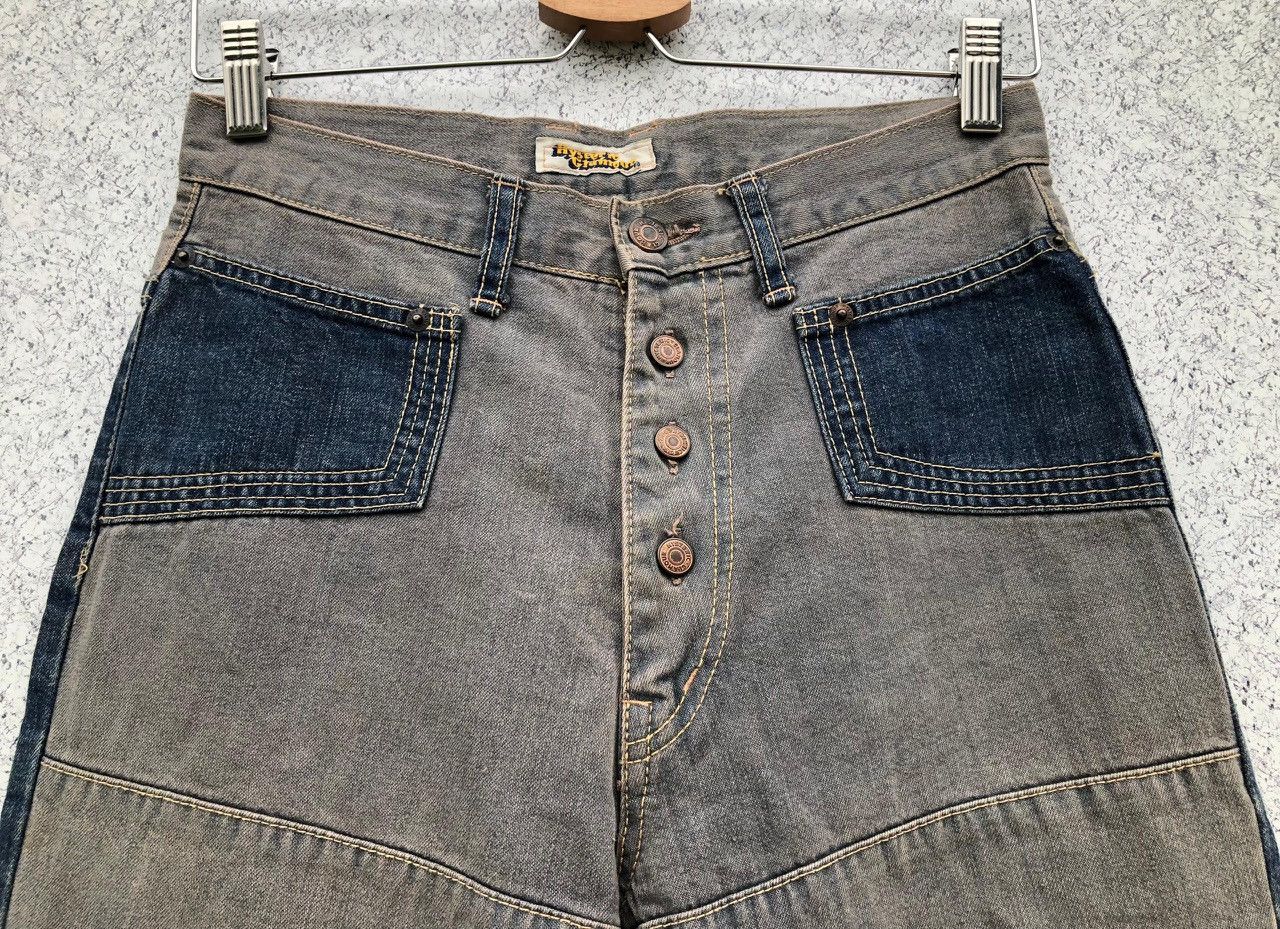 Hysteric Glamour × Vintage Vintage Hysteric Glamour Patchwork Denim Size 28" / US 6 / IT 42 - 4 Thumbnail