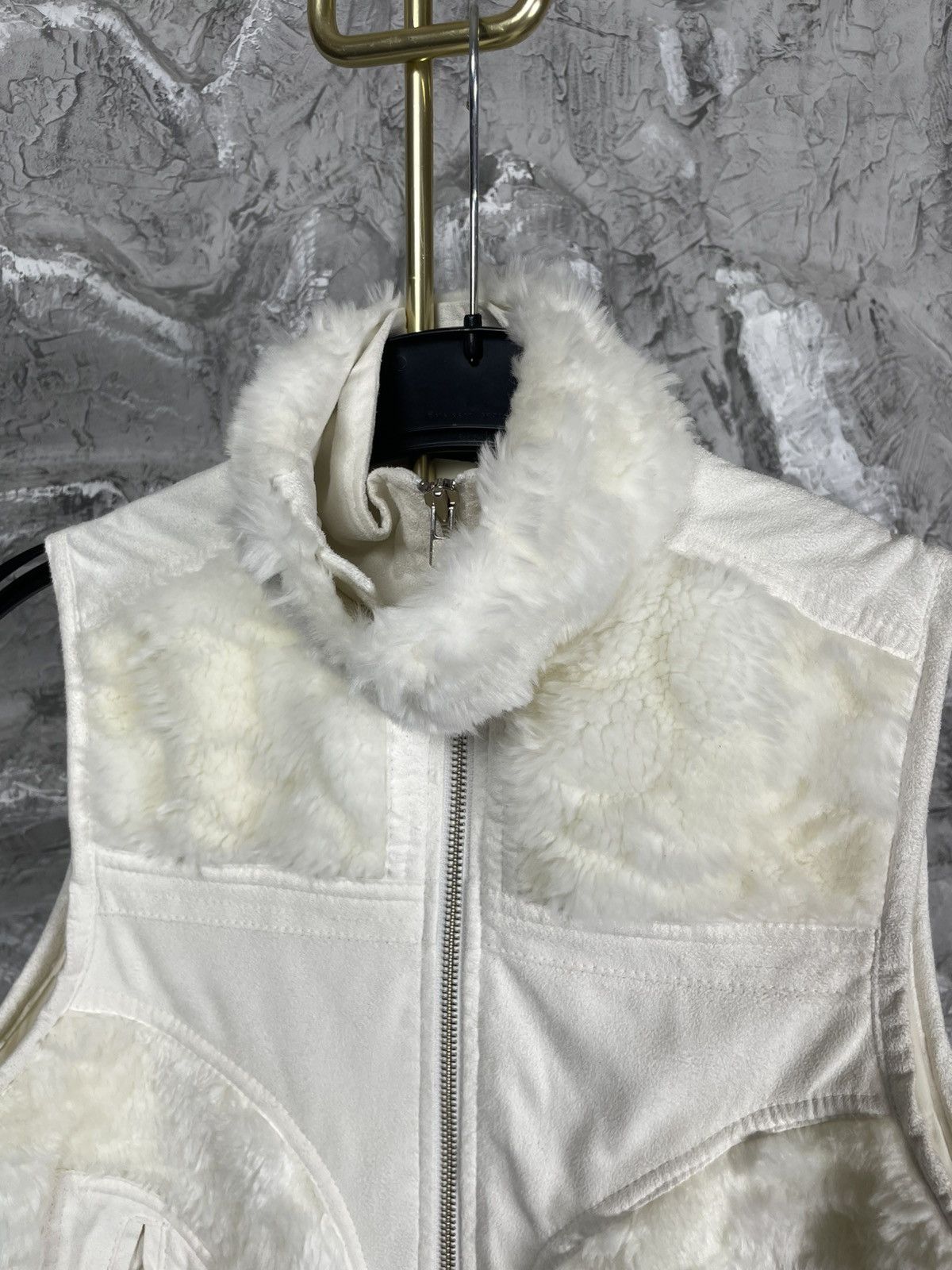 If Six Was Nine 2000s Y2K Fur Vest Japanese Opium Archive Rick Owens Style Size US S / EU 44-46 / 1 - 4 Thumbnail