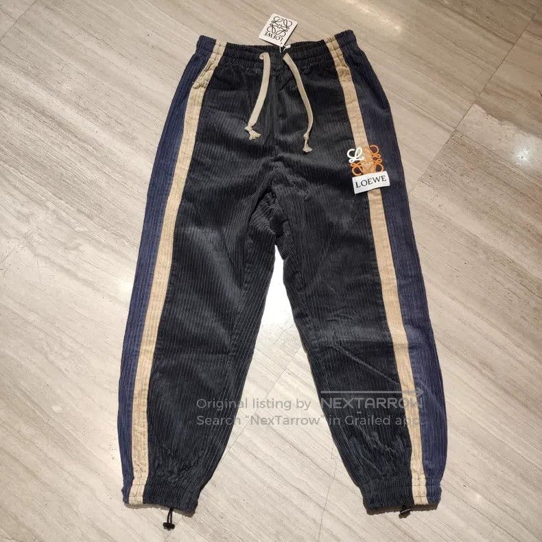 Loewe Loewe size L Men's corduroy pants, thick and warm Size US 31 - 1 Thumbnail
