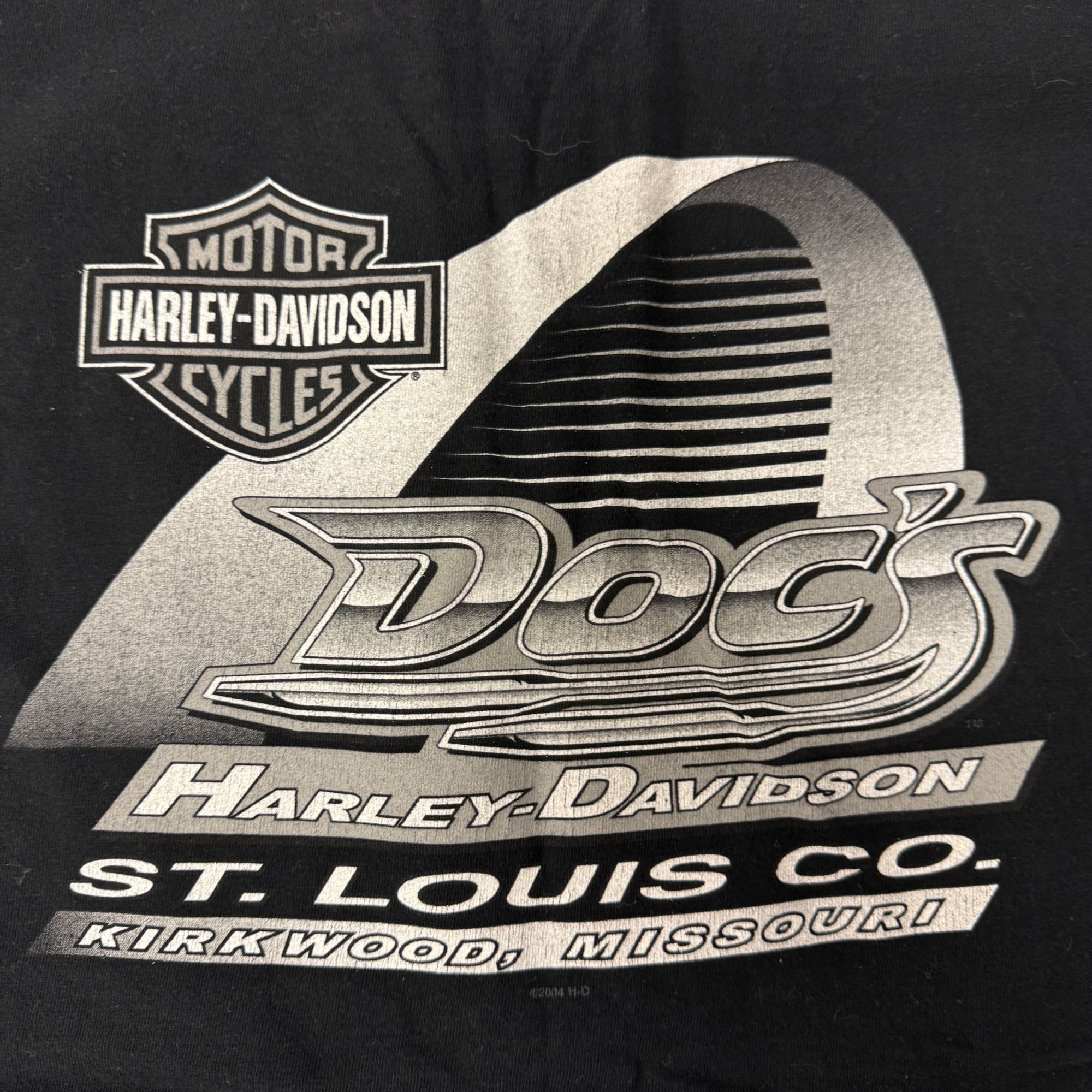 Harley Davidson DOCS Harley Davidson St Louis Co Motorcycle Biker T Shirt XL Size US XL / EU 56 / 4 - 4 Thumbnail