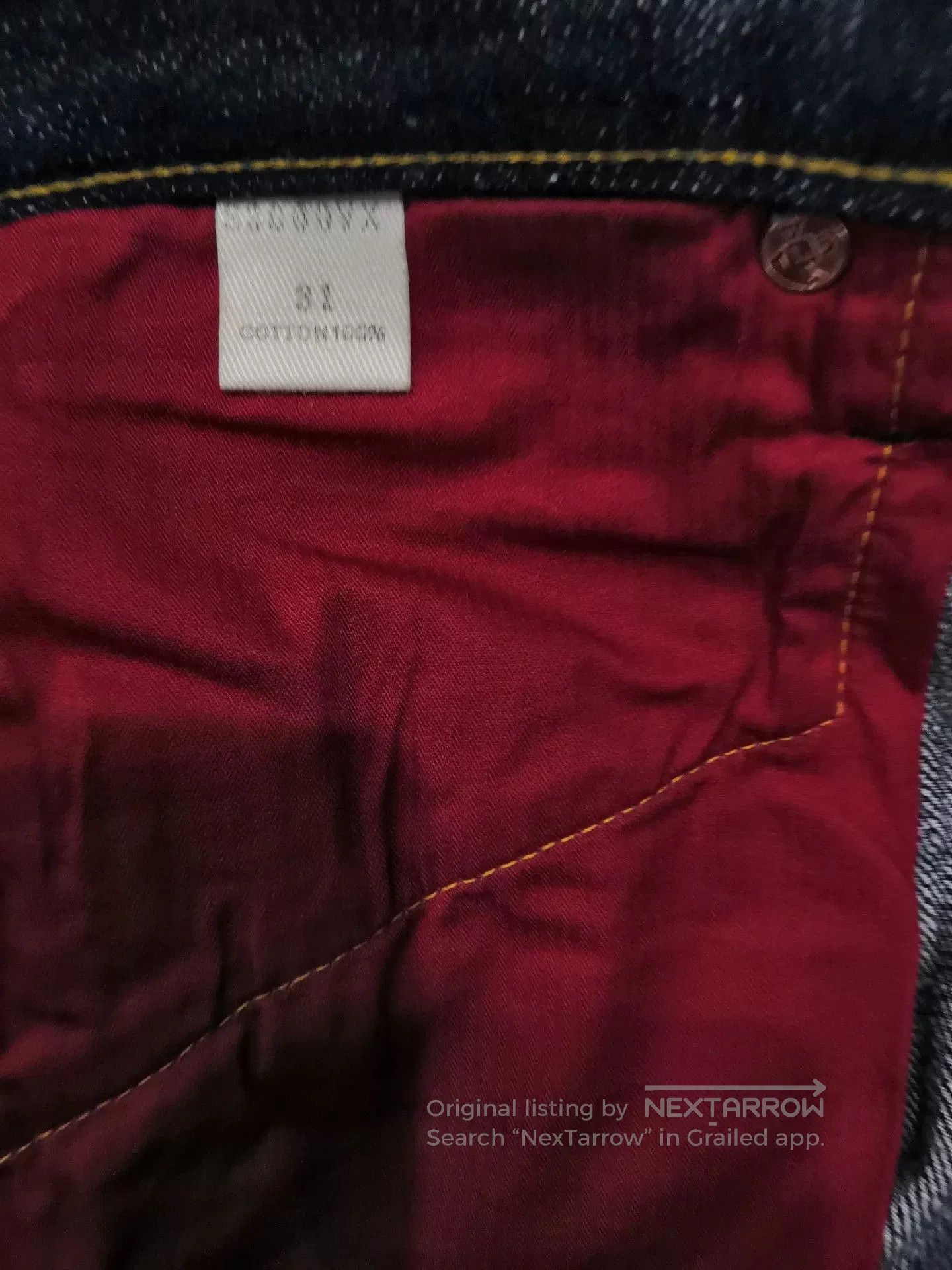 Japanese Brand Samurai vs. Cowboy Jeans for Sale. Size US 31 - 6 Thumbnail