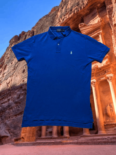Polo Ralph Lauren Vintage blue Polo Ralph Lauren T-Shirt Y2K size M Size US M / EU 48-50 / 2 - 1 Thumbnail