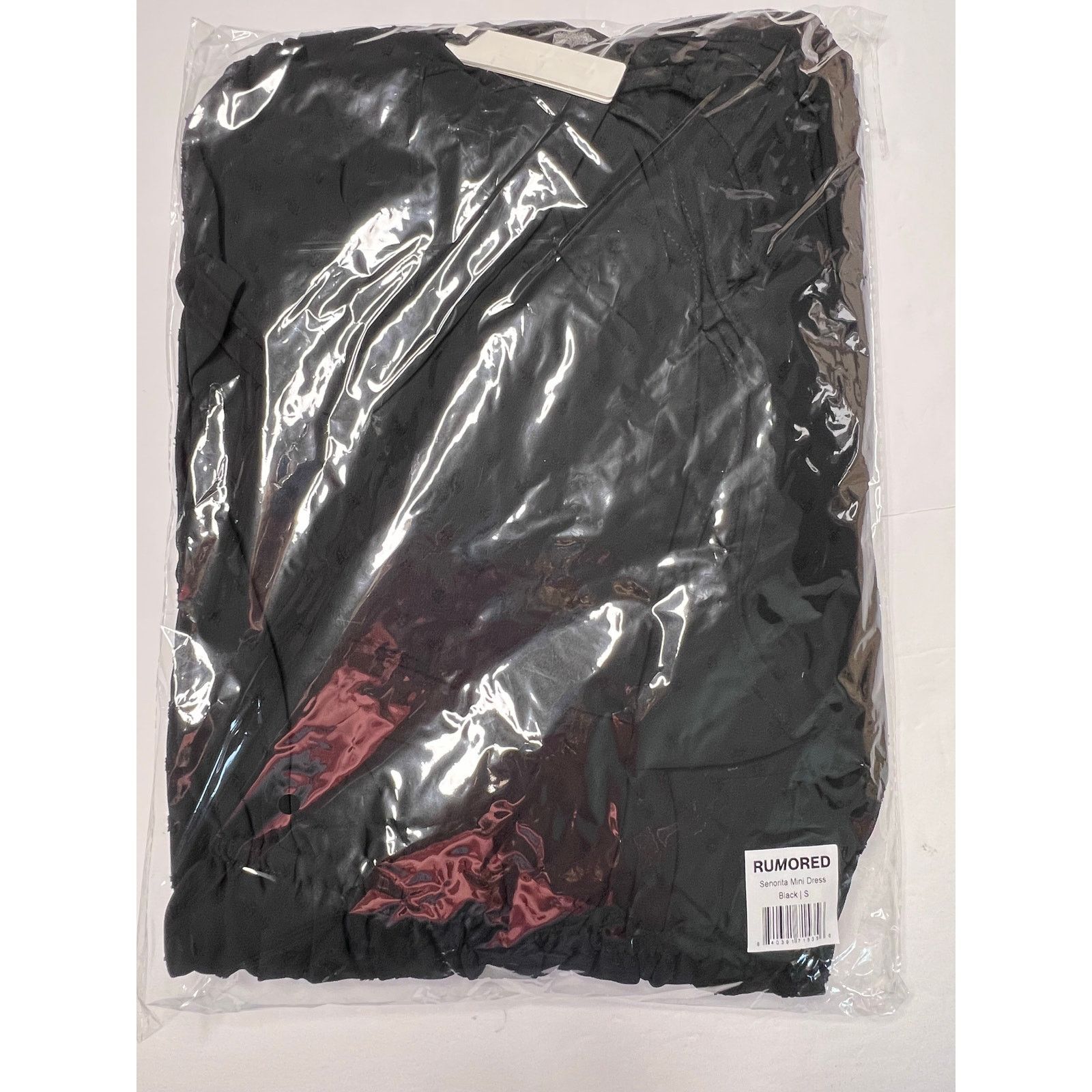 Other Rumored Senorita Mini Dress SMALL Black Ruffles NWT Flirty Size S / US 4 / IT 40 - 8 Thumbnail