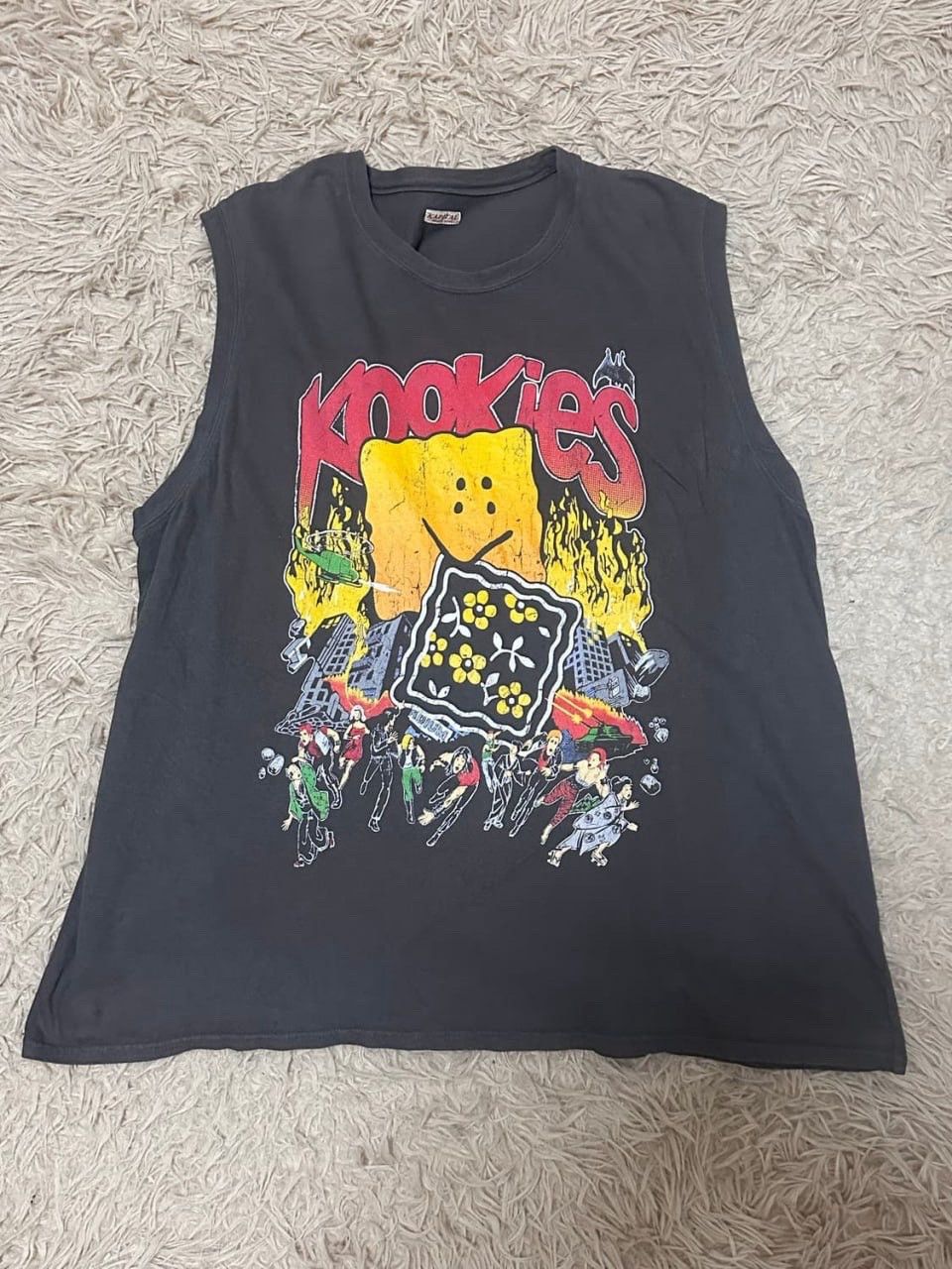 Kapital Kapital kookies vintage washed vest t shirt Size US L / EU 52-54 / 3 - 1 Thumbnail