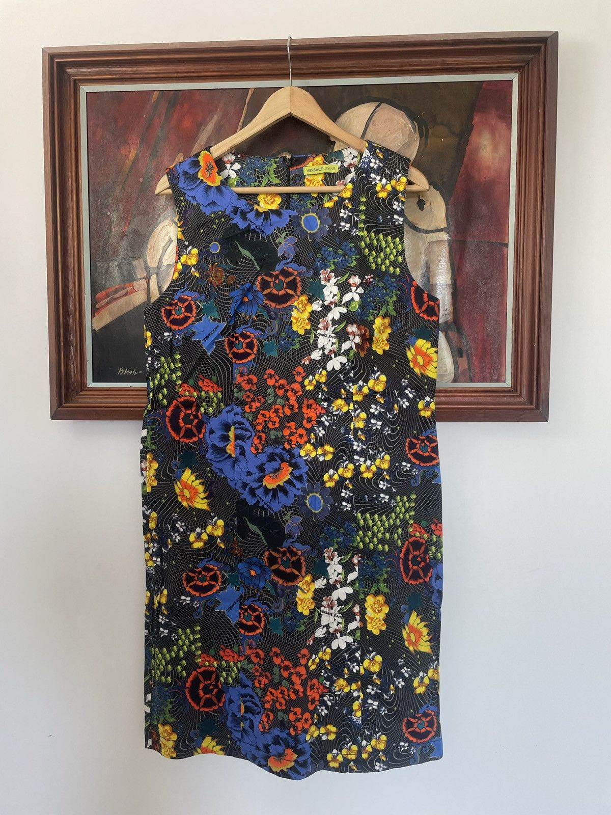 Versace Jeans Couture Versace Jeans Couture Allover Print Floar Skirt Maxi Luxury Size 36" / US 14 / IT 50 - 1 Thumbnail