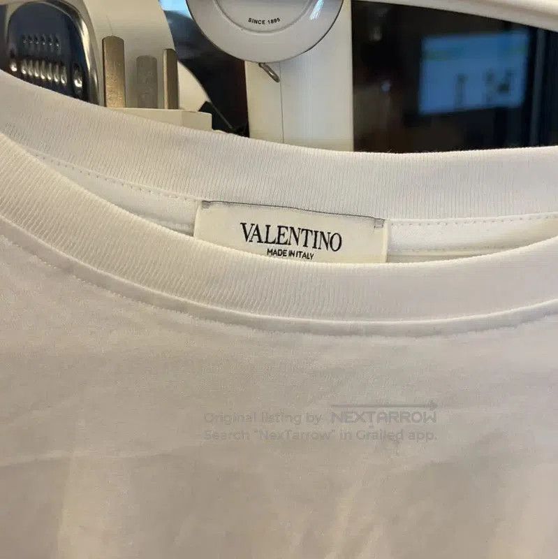 Valentino Valentino Women's White Cotton T-Shirt . Size S / US 4 / IT 40 - 4 Thumbnail