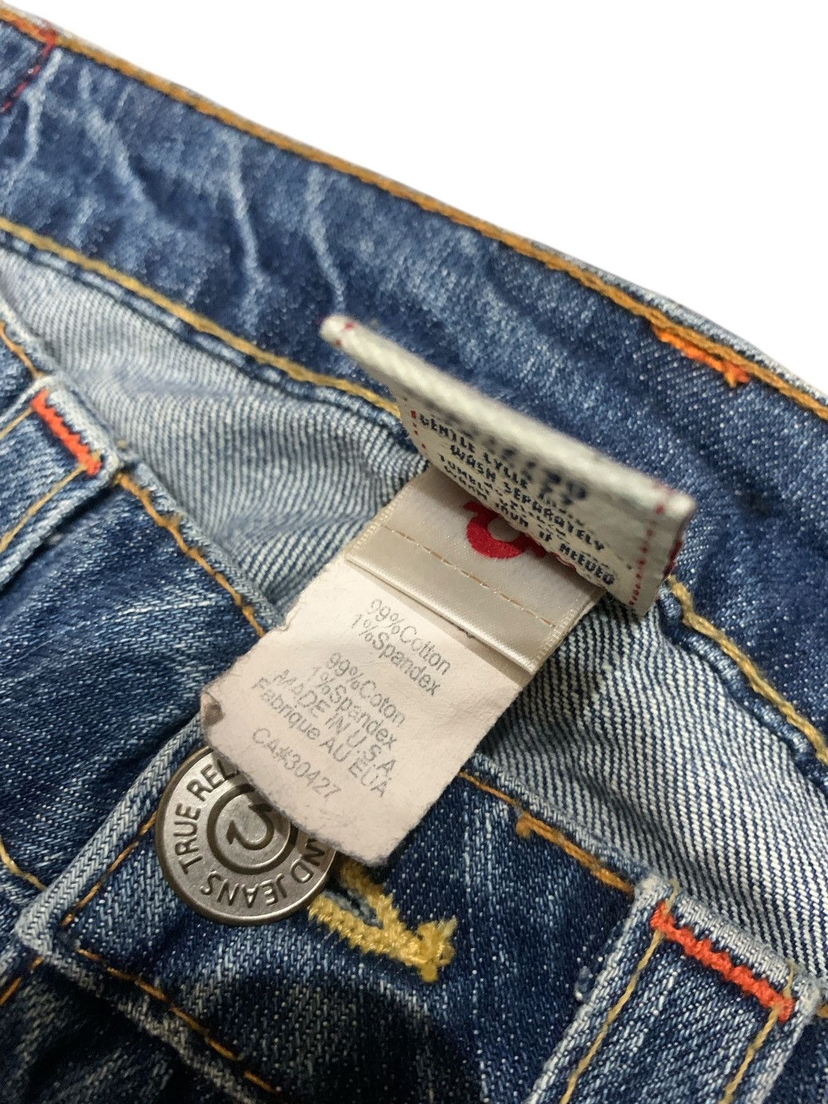 True Religion True Religion Jeans Joey Big T Super Flare Size 30" / US 8 / IT 44 - 6 Thumbnail