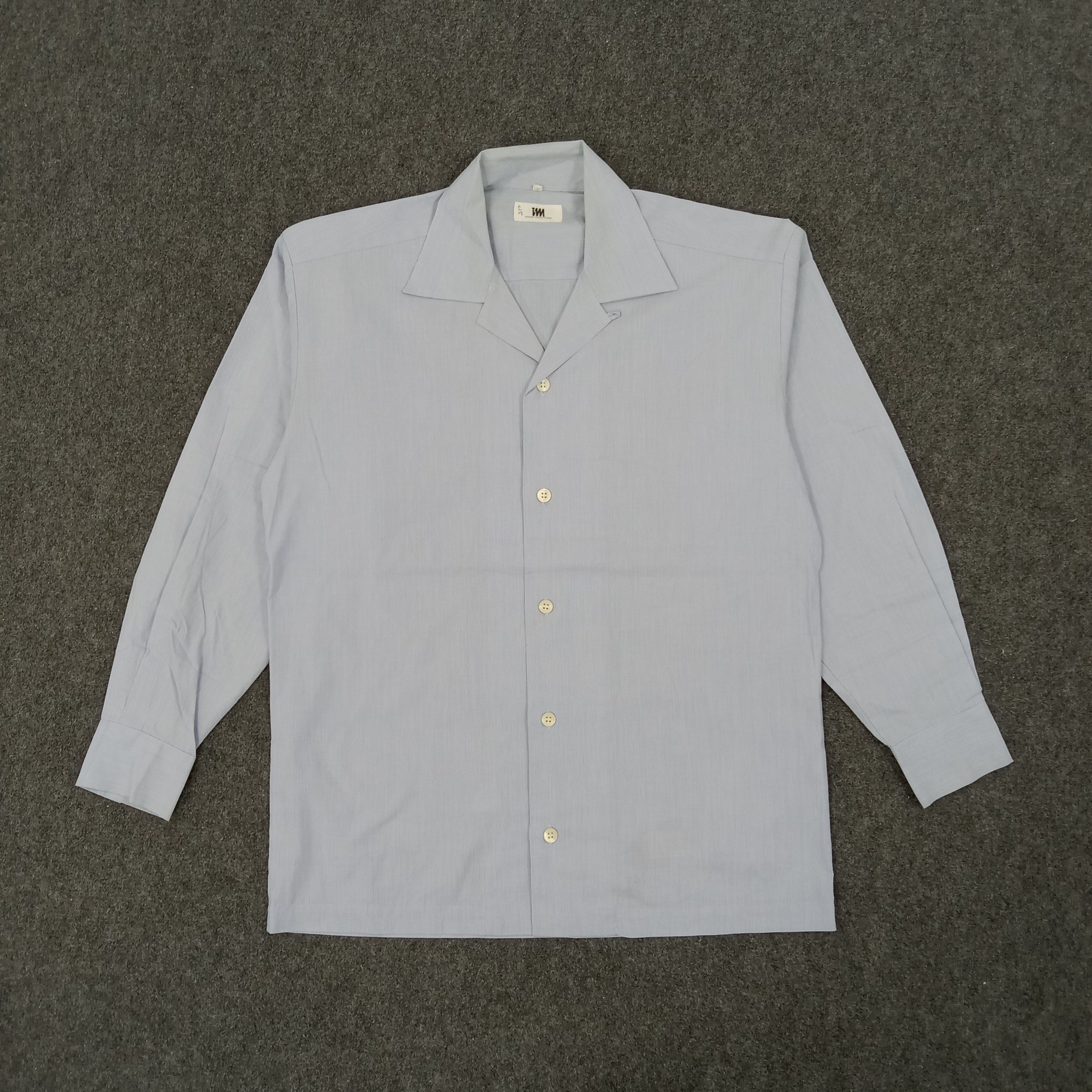 Japanese Brand × Vintage Issey miyake Japanese Brand Casual Plain Shirt Size US M / EU 48-50 / 2 - 1 Thumbnail