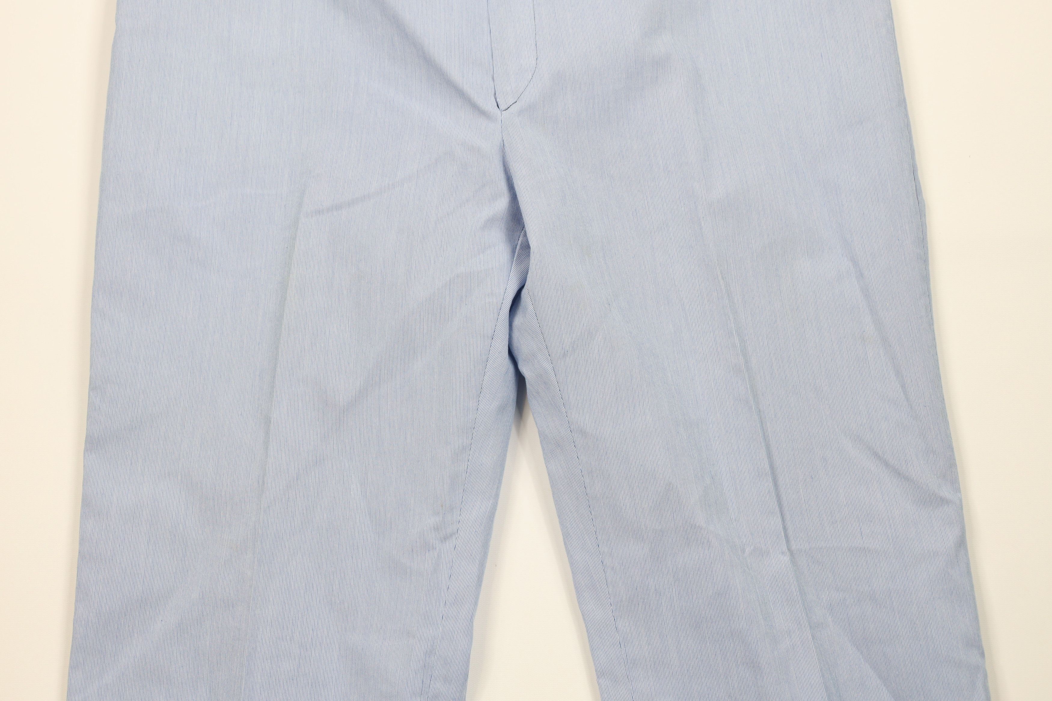Vintage Vintage 70s Streetwear Pinstriped Wide Leg Chino Pants USA Size US 42 / EU 58 - 3 Thumbnail