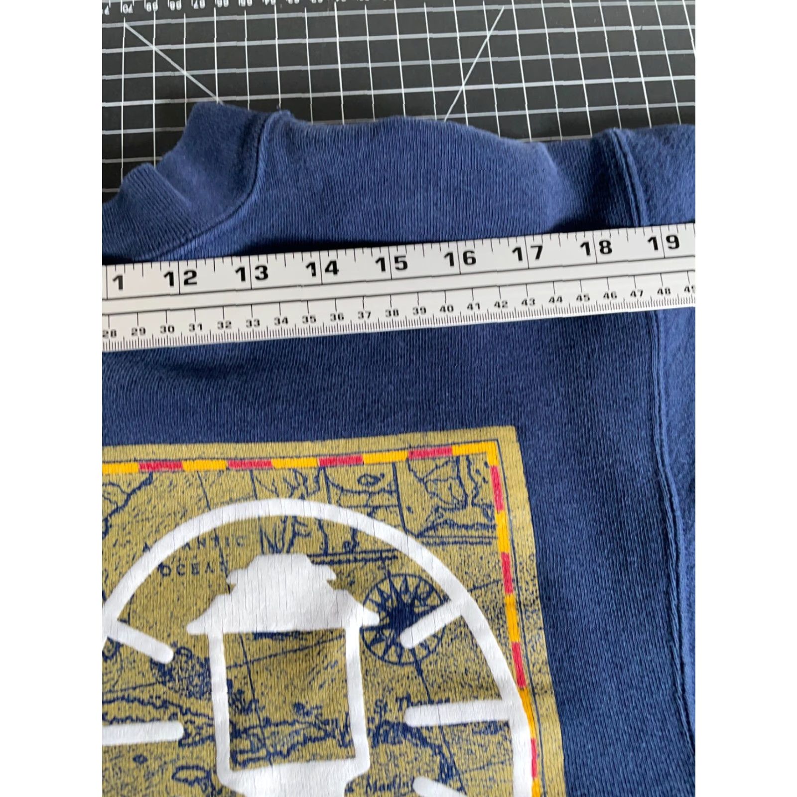 Vintage VTG Coleman Outdoors Sweatshirt Adult Large Dark Blue Crewneck Camping Adventure Mens Pullover** Size US L / EU 52-54 / 3 - 7 Thumbnail