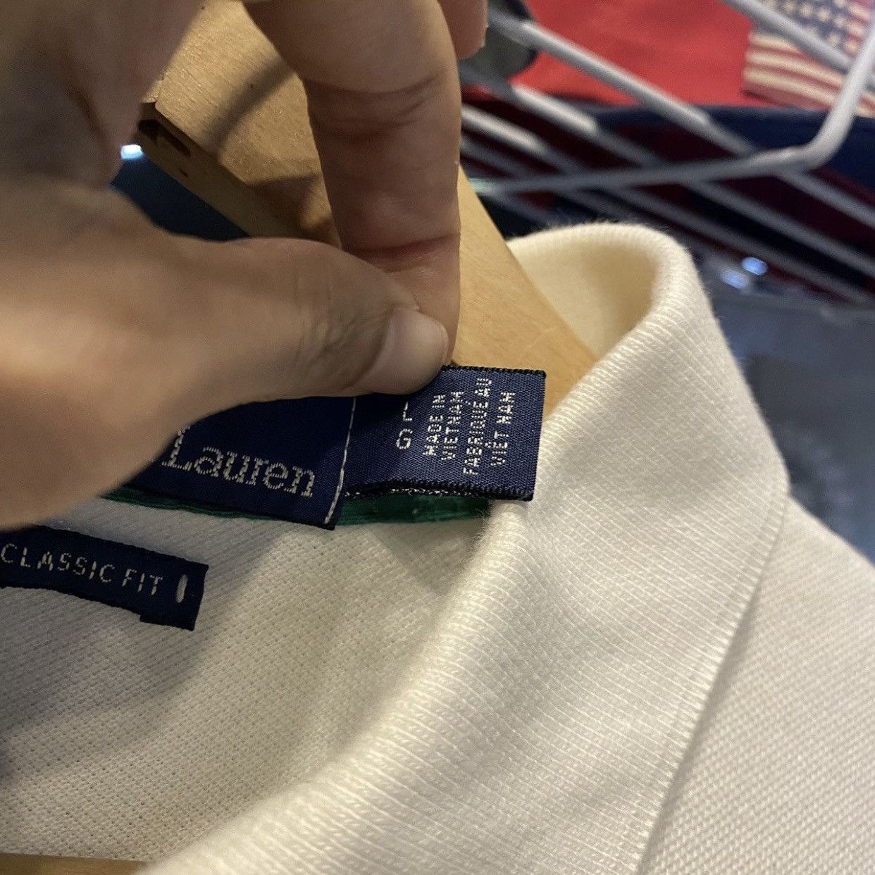 Polo Ralph Lauren Vintage 90s Polo Ralph Lauren POLO Hi Tech White Polo Shirt Size US L / EU 52-54 / 3 - 8 Thumbnail