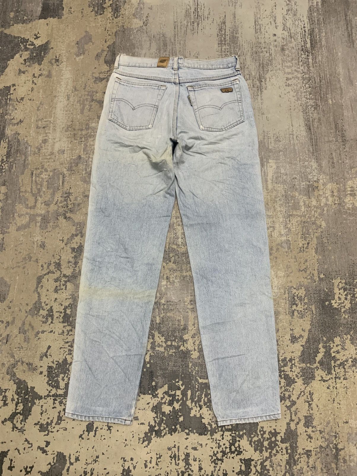 Levi's Vintage Levi's 636 Light Wash Distressed Straight Leg Jeans Size US 30 / EU 46 - 8 Thumbnail
