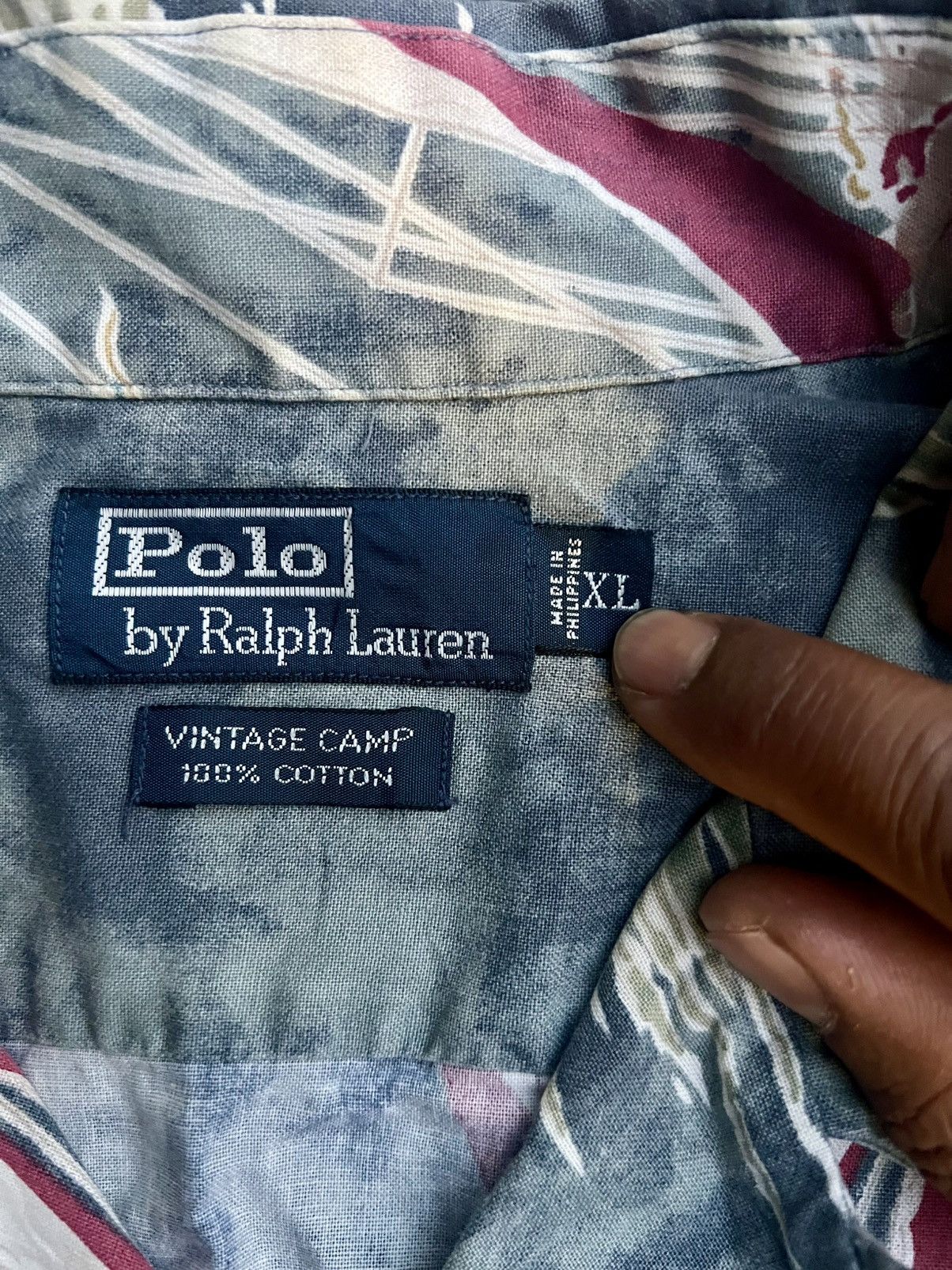 Polo Ralph Lauren VINTAGE POLO RALPH LAUREN CAMP SAILING SHIP MEN SHIRT Size US XL / EU 56 / 4 - 7 Thumbnail